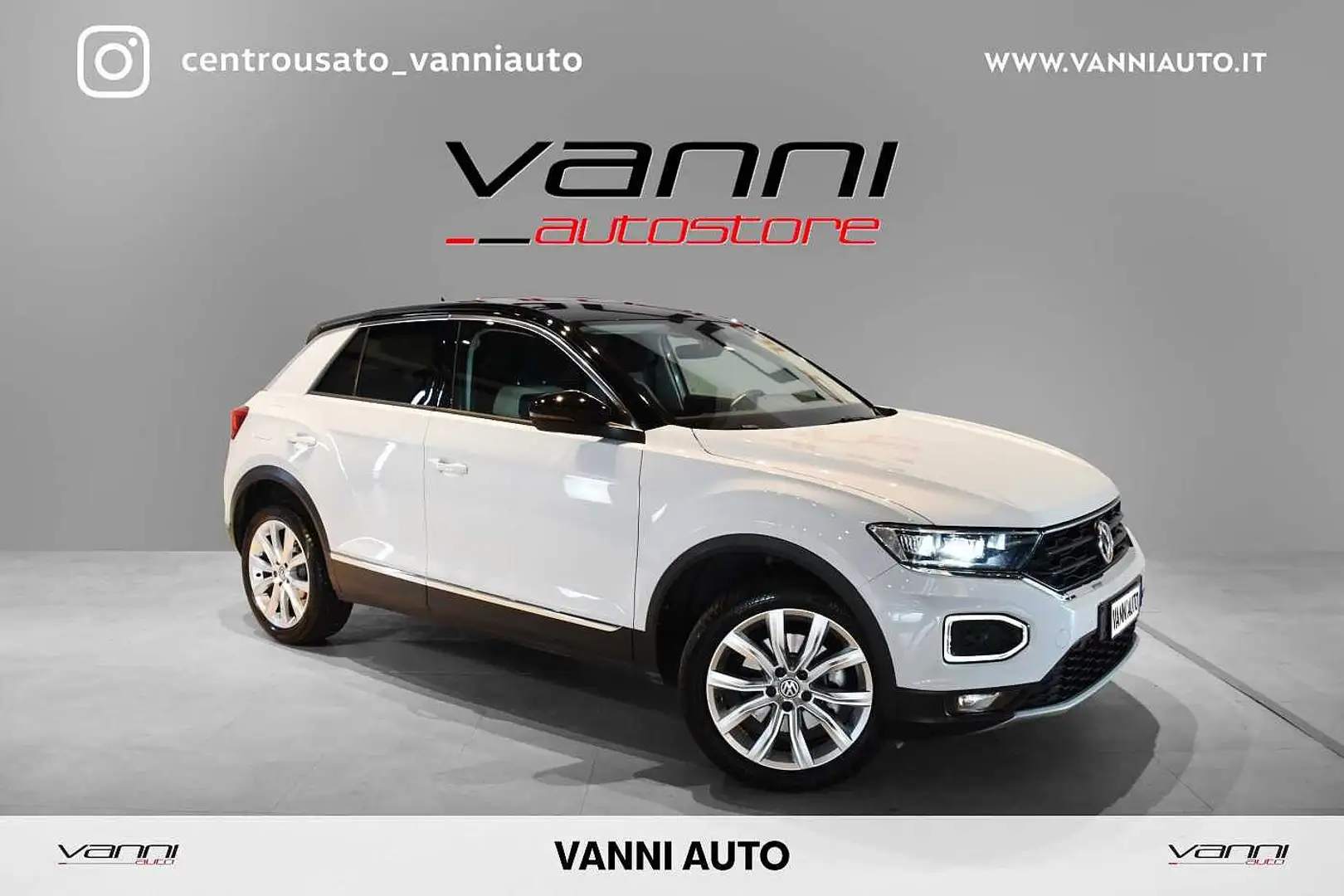 Volkswagen T-Roc 1.6 TDI SCR Advanced BlueMotion Technology Bianco - 1