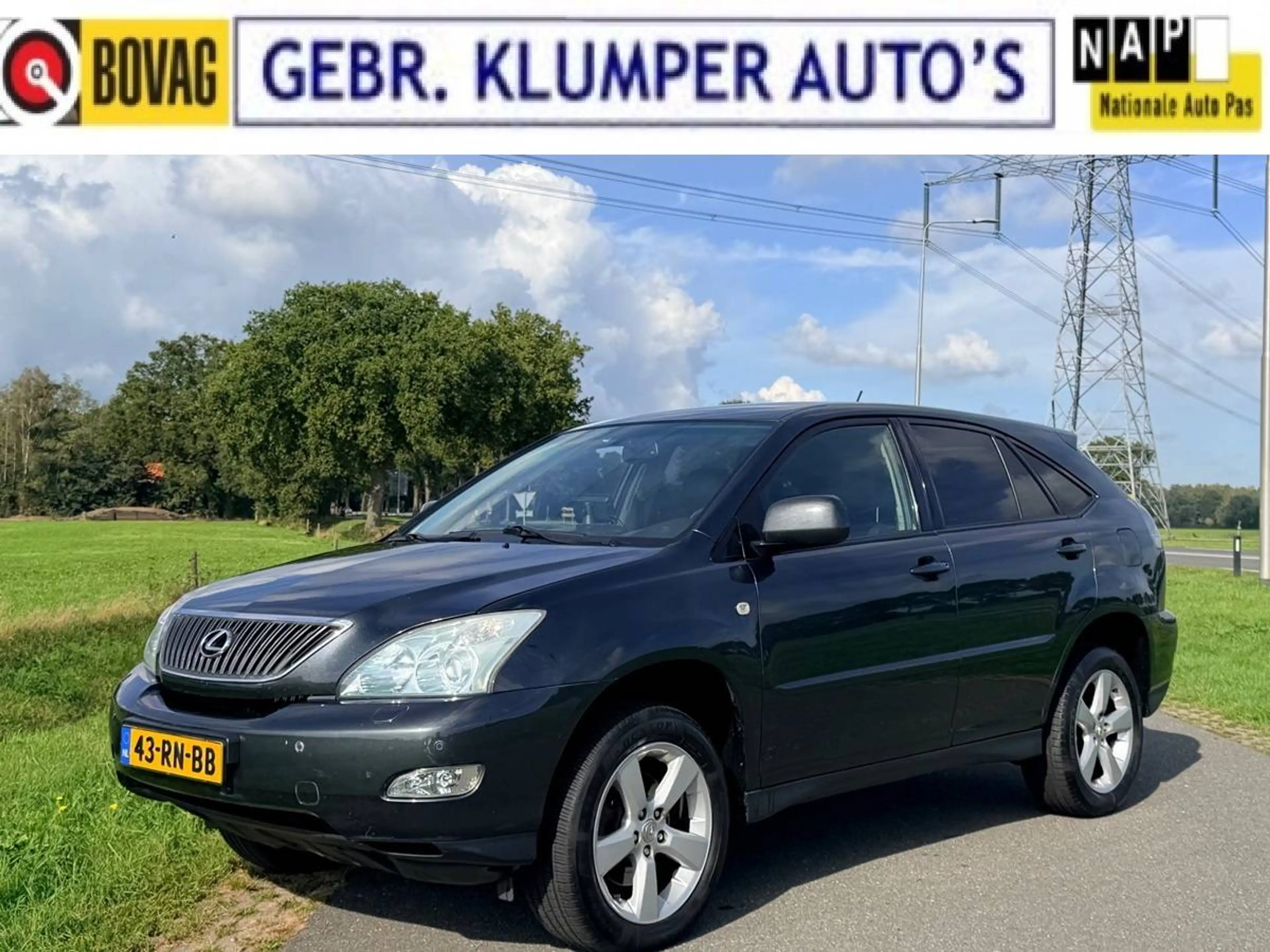 Lexus RX 300 300 Executive Aut., Leer, Cruise, ECC, Navi, Camera, Xenon, 18" LM, Dealer onderhouden