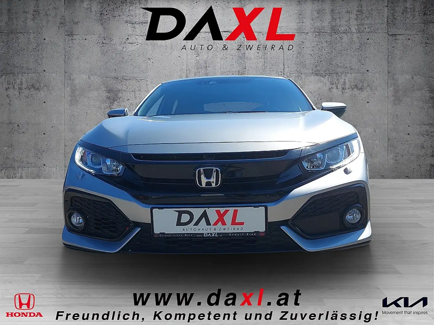 Honda Civic 1,0 VTEC Turbo Elegance Zilver - 2