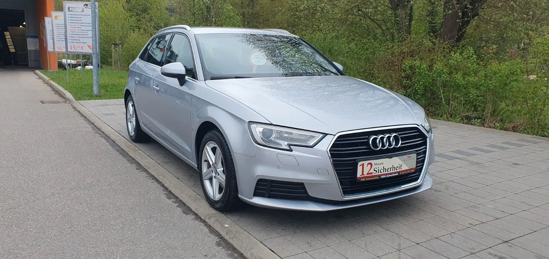 Audi A3 Sportback basis*NAVI*PDC*SHZ*KLIMAAUTO*TEMPOM Argent - 1