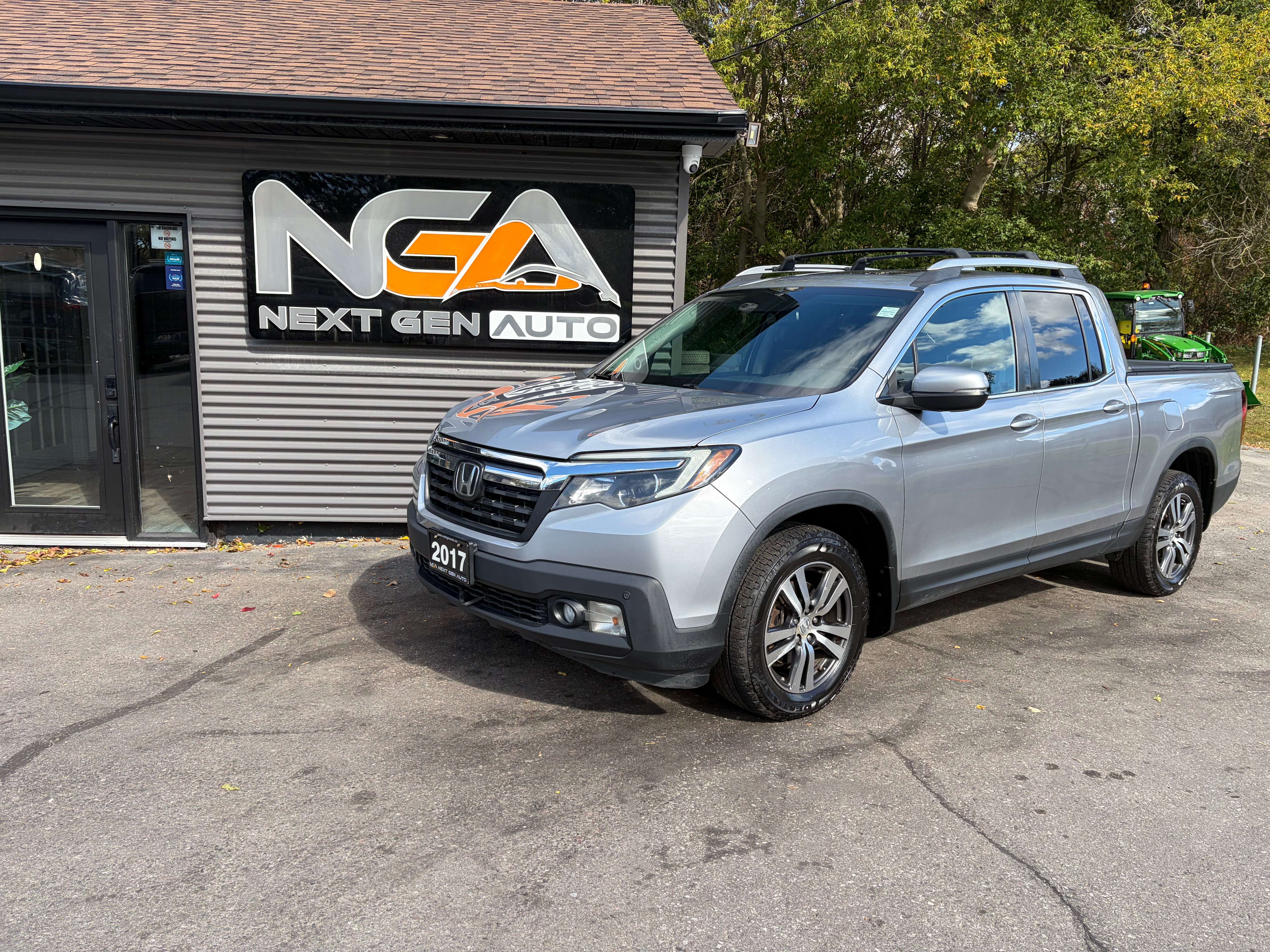 Silver 2017 Honda Ridgeline Pickup Truck  Automatic