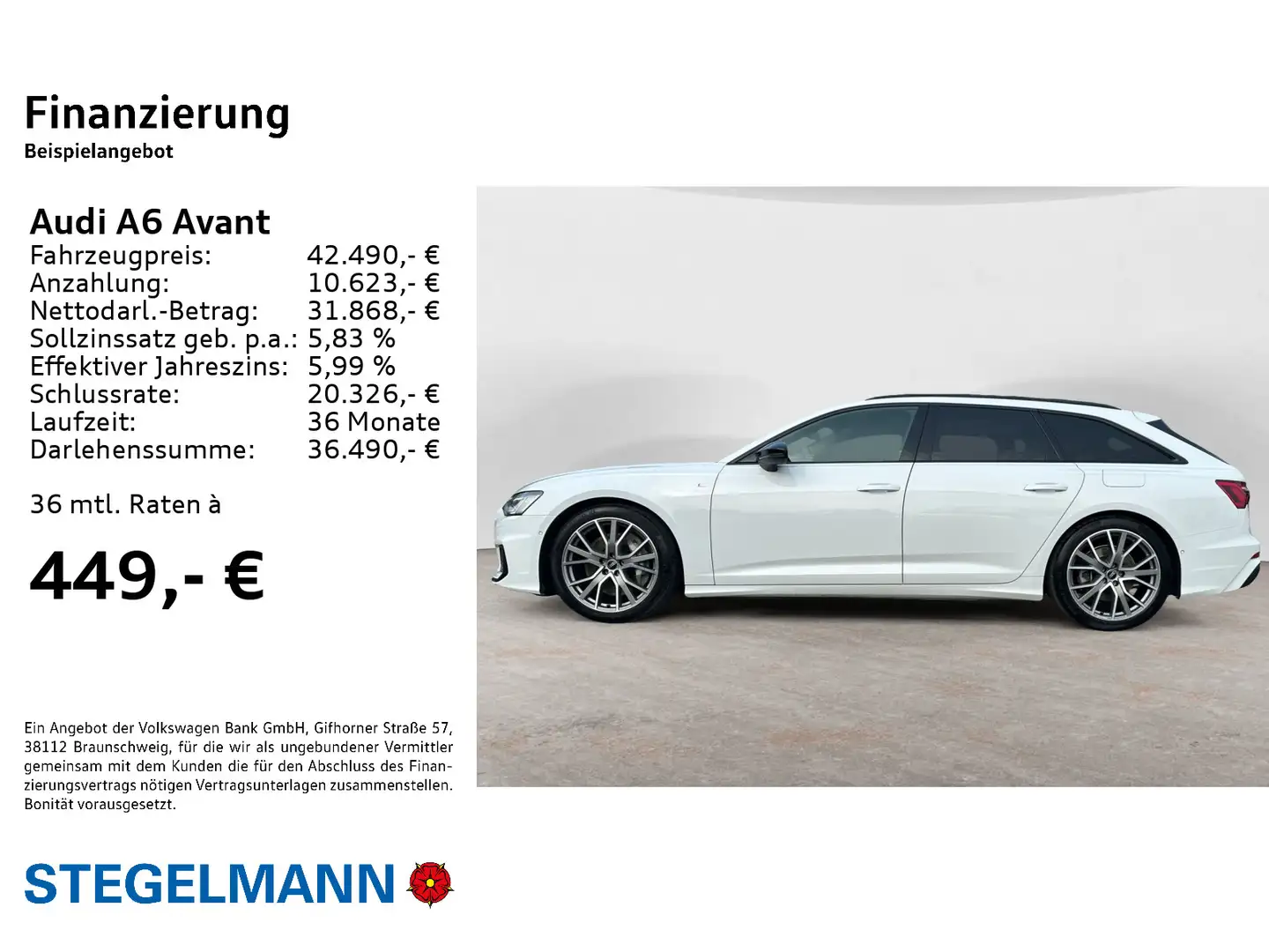 Audi A6 50 TFSIe qu. S-tronic Sport S-Line *Pan Weiß - 2