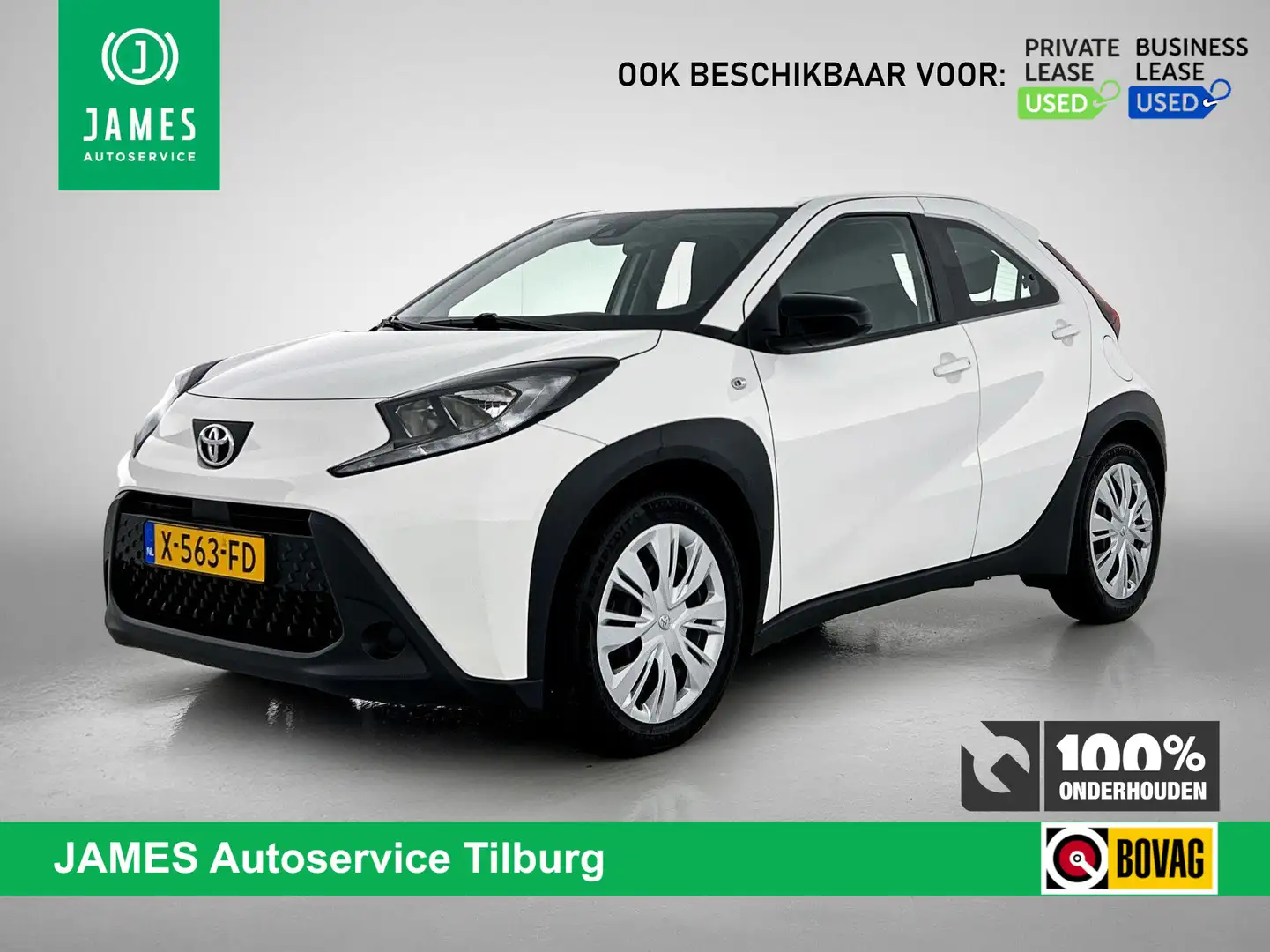 Toyota Aygo X 1.0 VVT-i MT Play AD-CRUISE CAMERA CARPLAY-NAVI Blanc - 1