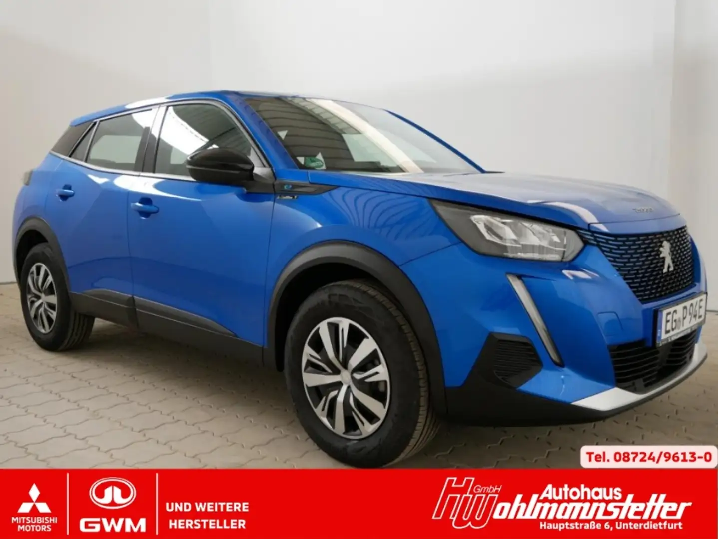 Peugeot e-2008 Active Pack mit Sitzheizung, Standheizung, Klimaau Azul - 1