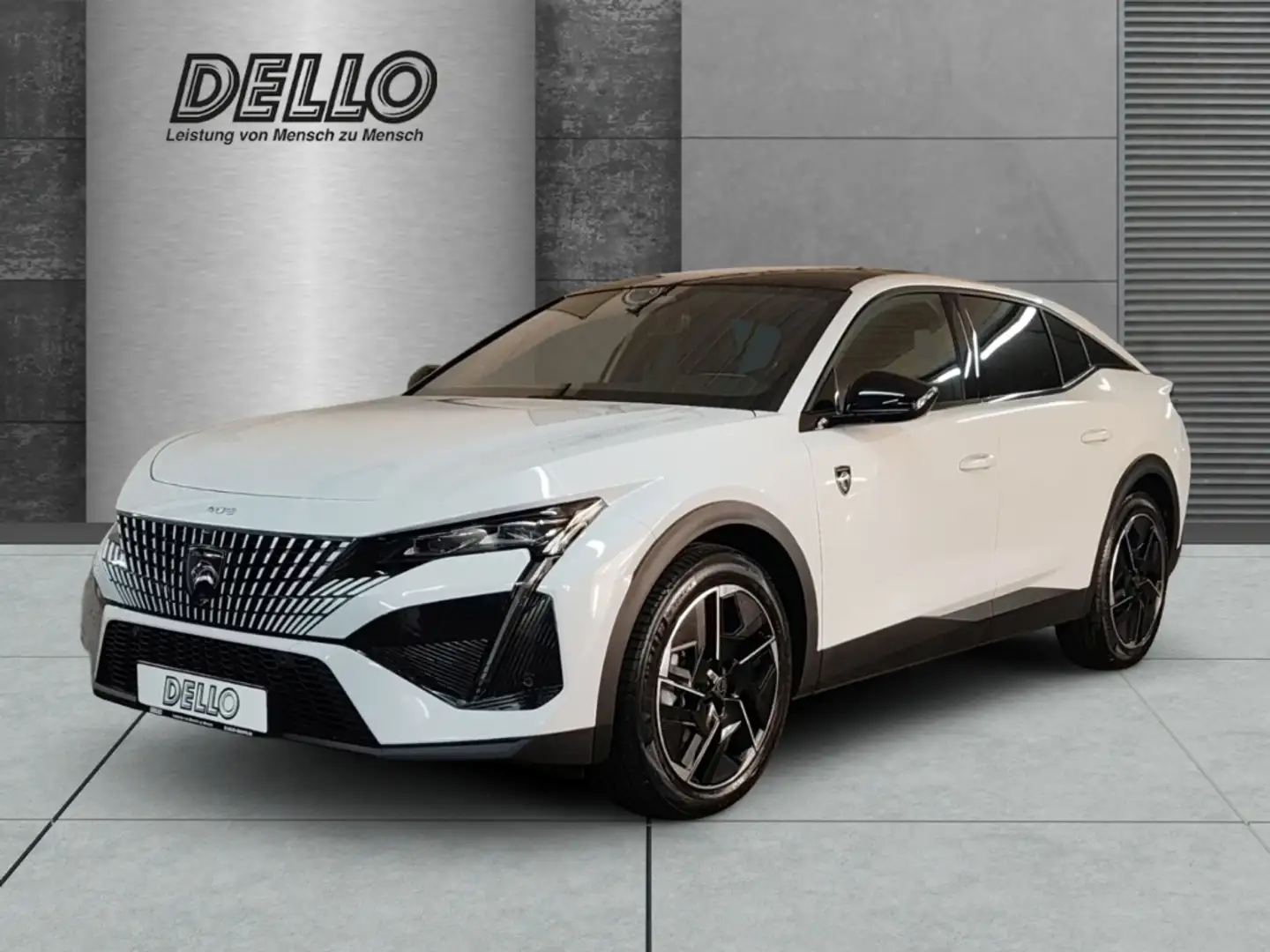 Peugeot 408 GT Hybrid 6-AT Alcantara AHK-abnehmbar El. Panodac Blanc - 1