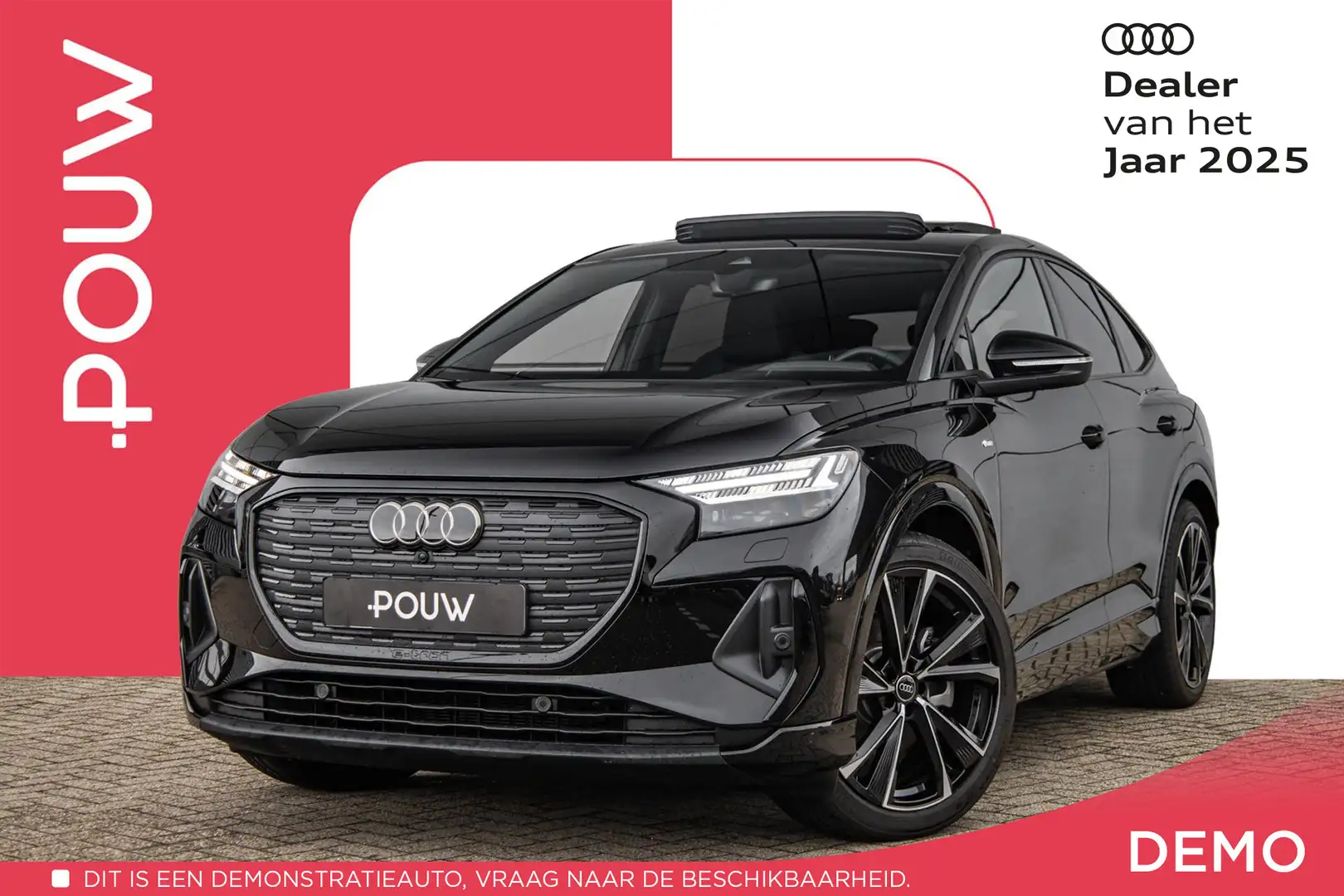 Audi Q4 e-tron Sportback 45 286pk quattro S Edition 82 kWh | Pano Zwart - 1
