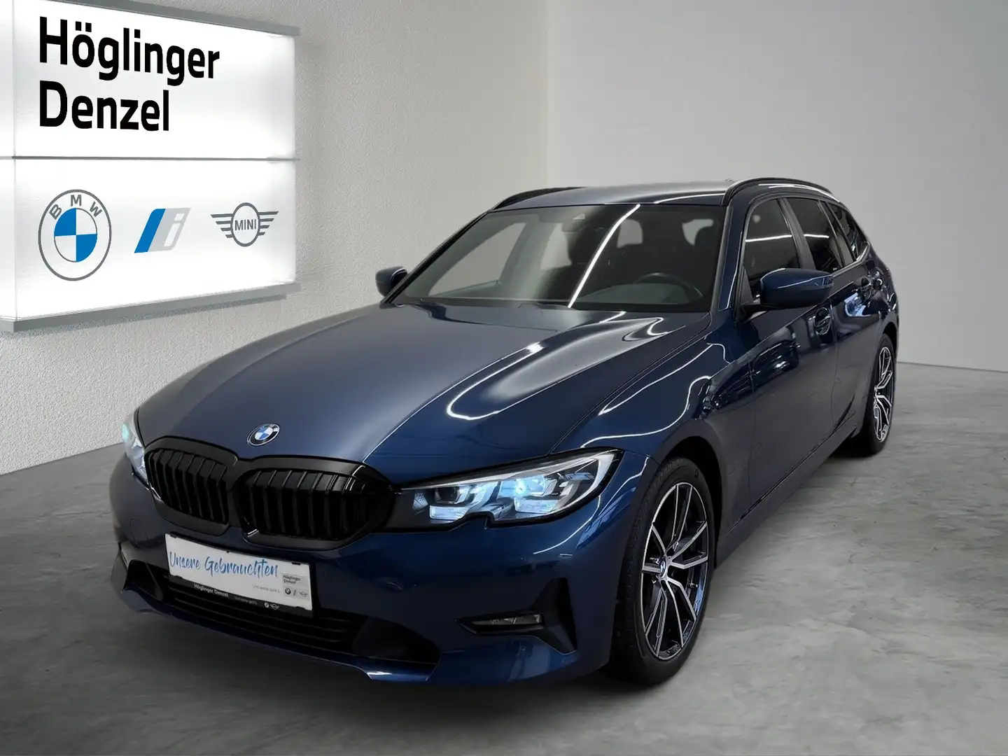 BMW 318 d Blau - 1