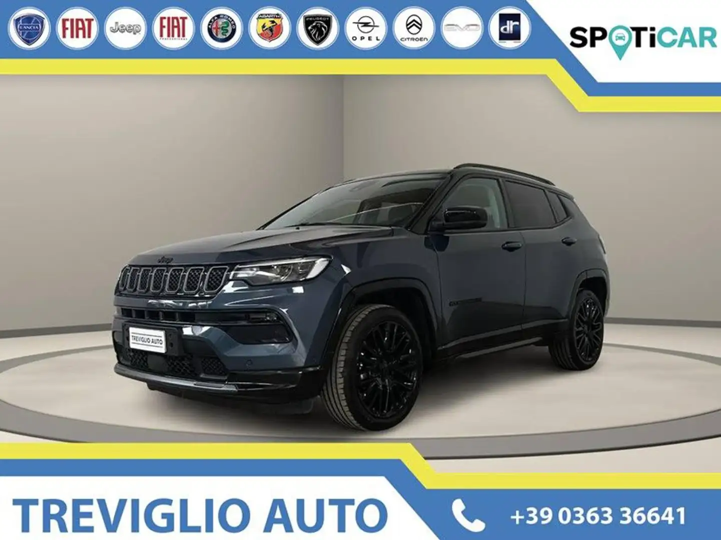 Jeep Compass 1.5 Turbo T4 130 CV MHEV 2WD S Blau - 1