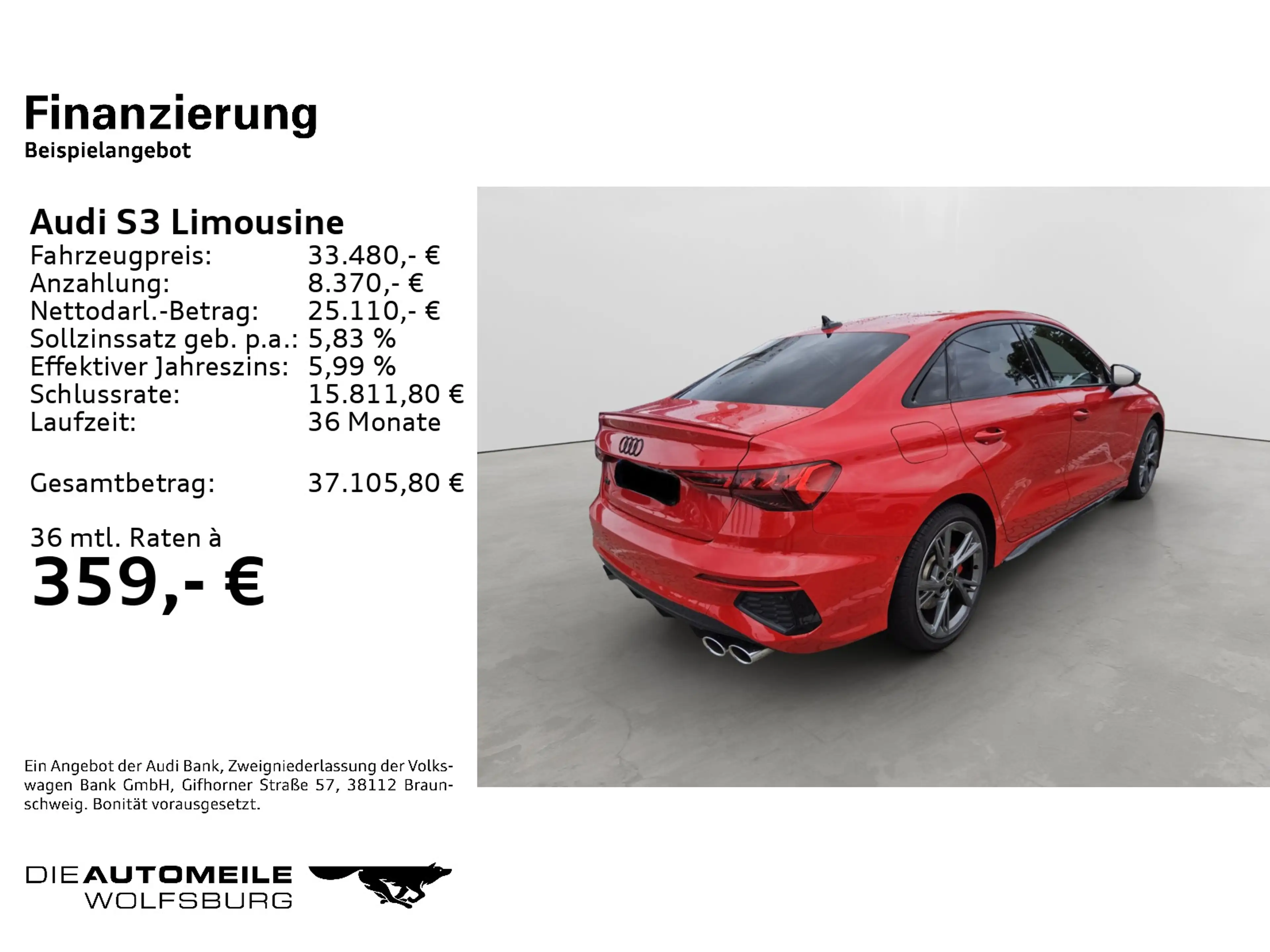 Audi S3 2.0 TFSI quattro S-tronic B&O/Kamer — photo 2