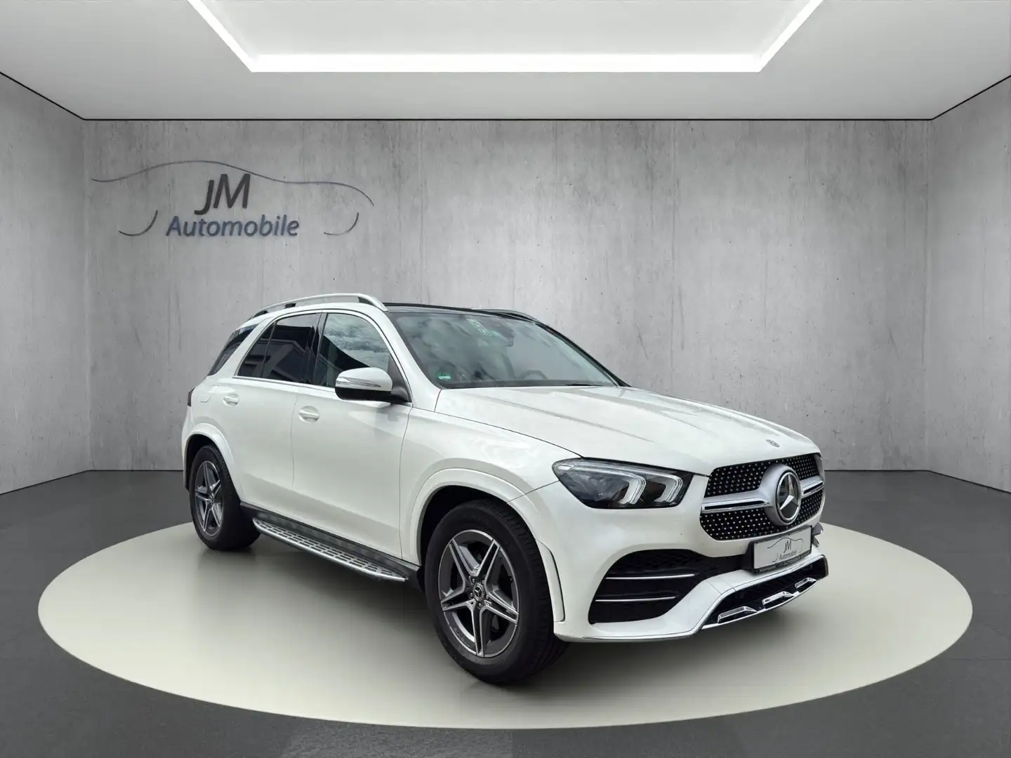 Mercedes-Benz GLE 350 d 4Matic AMG Pano Burmaster Blanc - 1