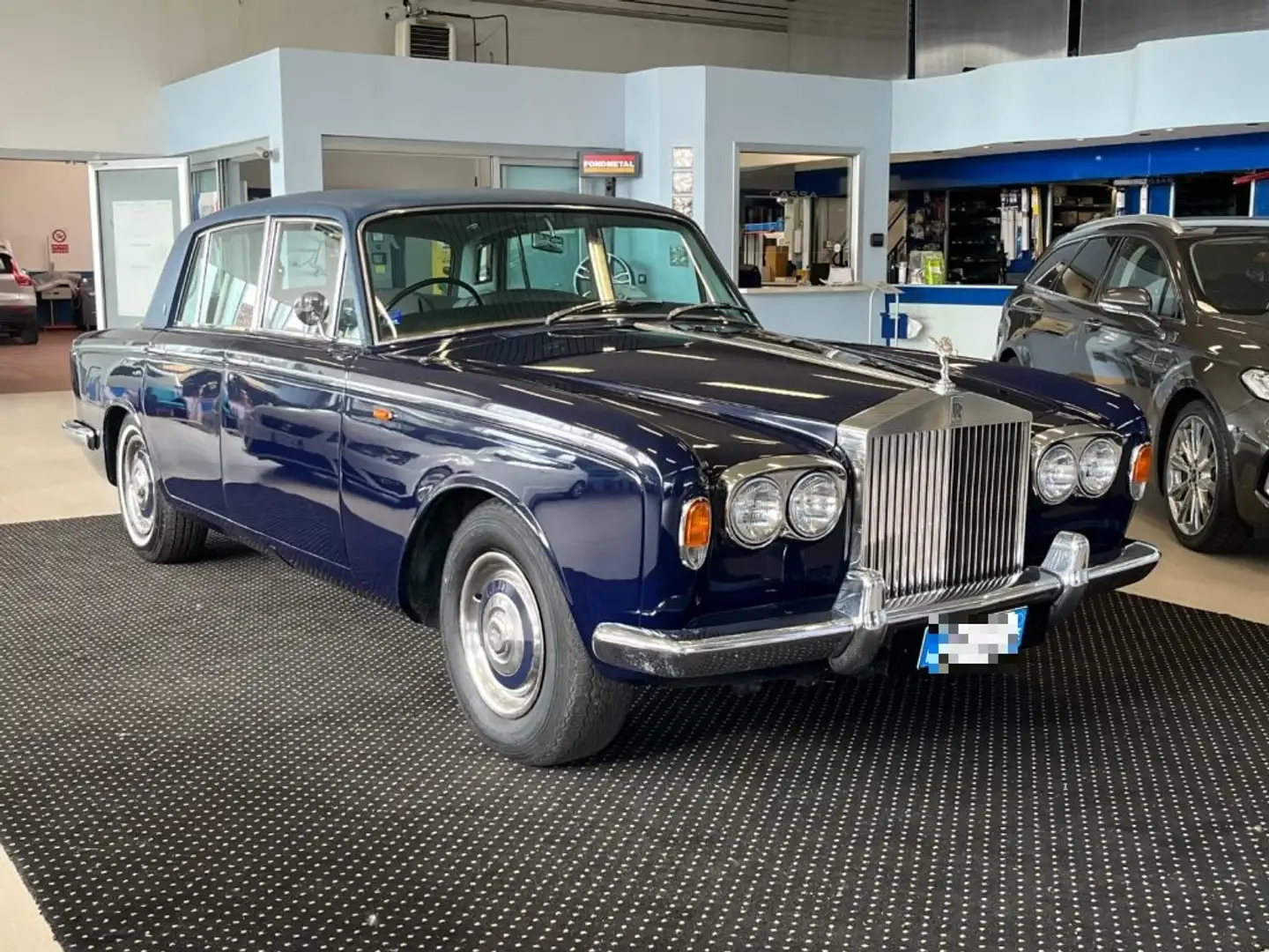 Rolls-Royce Silver Shadow 1969 GUIDA DX Certificata ASI Conservata Azul - 1