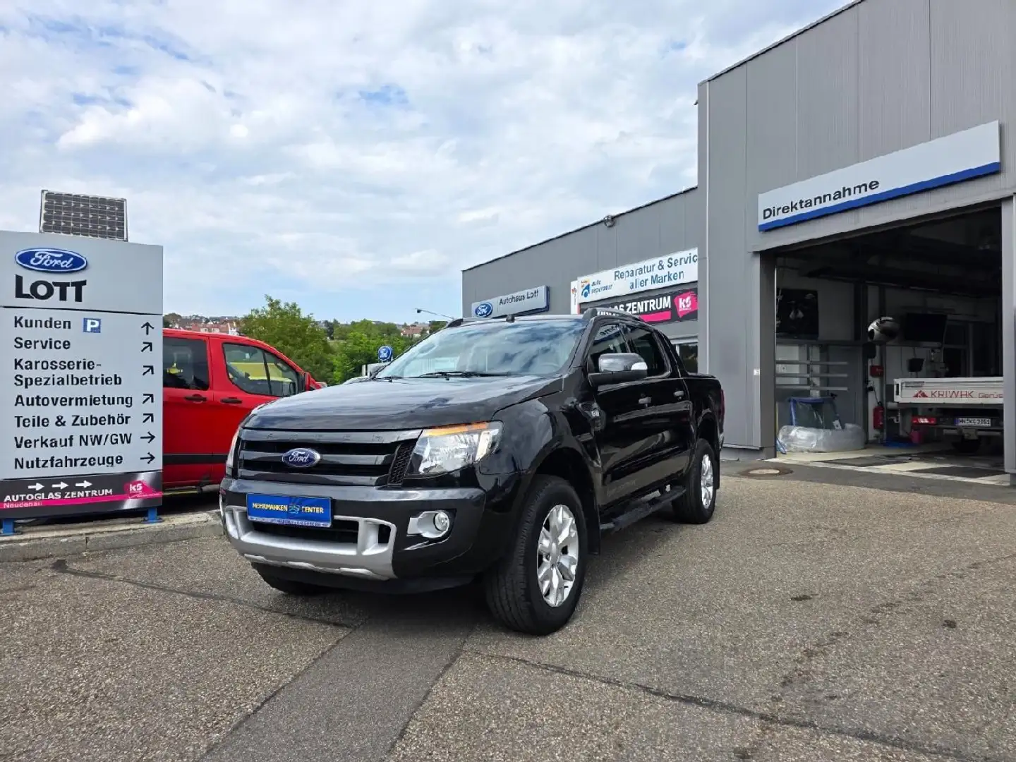 Ford Ranger Wildtrak DoKa 4x4 AUTOM.*AHK*KAM*NAV*TEMP Noir - 2
