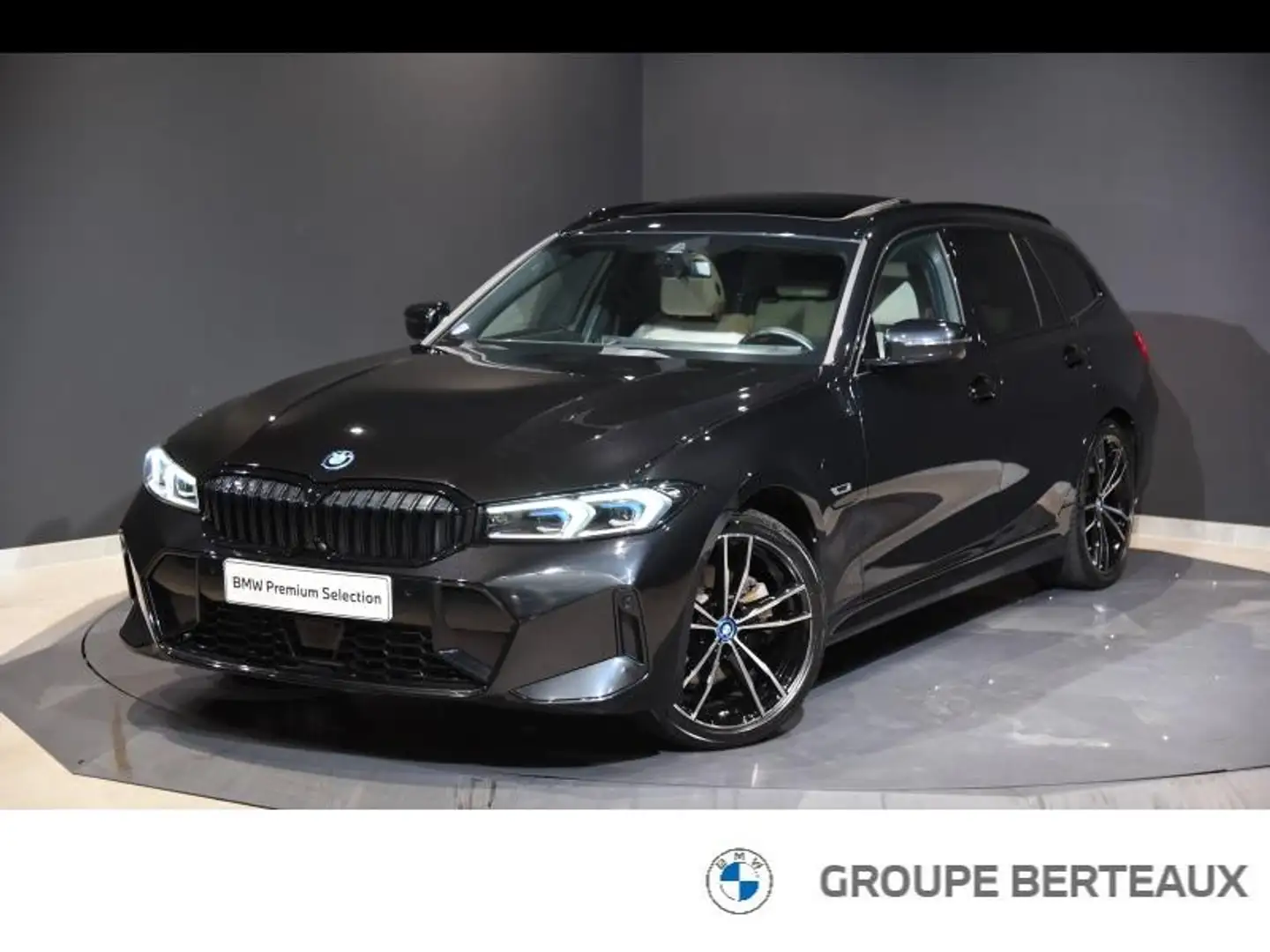 BMW 320 320eA 204ch M Sport Noir - 1