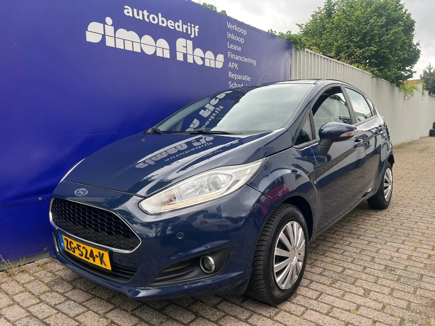 Ford Fiesta 1.0 Style*AIRCO* Azul - 1
