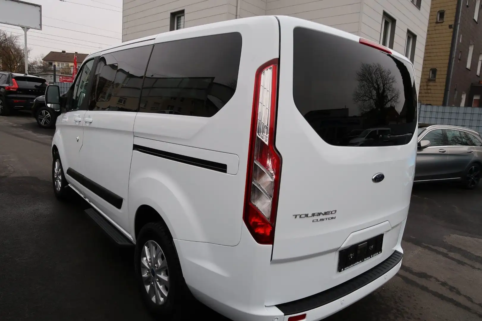Ford Transit /Tourneo Custom L1 8 Sitze 2 Schiebetüren Weiß - 2