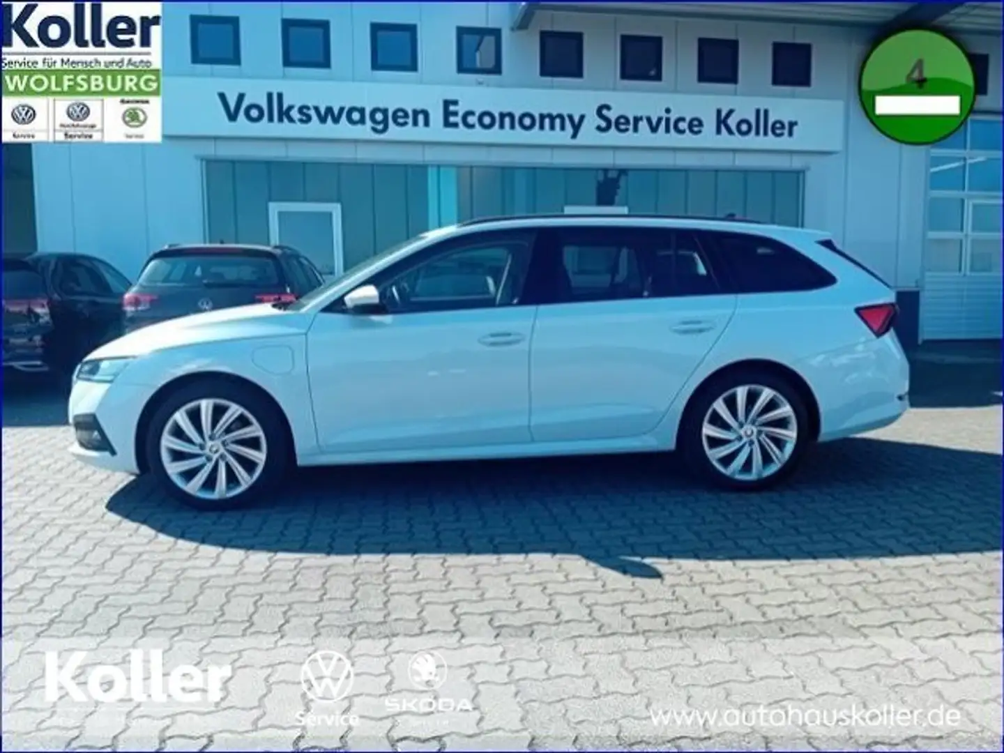 Skoda Octavia Octavia Combi 1.4 TSI iV DSG Navi ACC APP Ambition Blanc - 2
