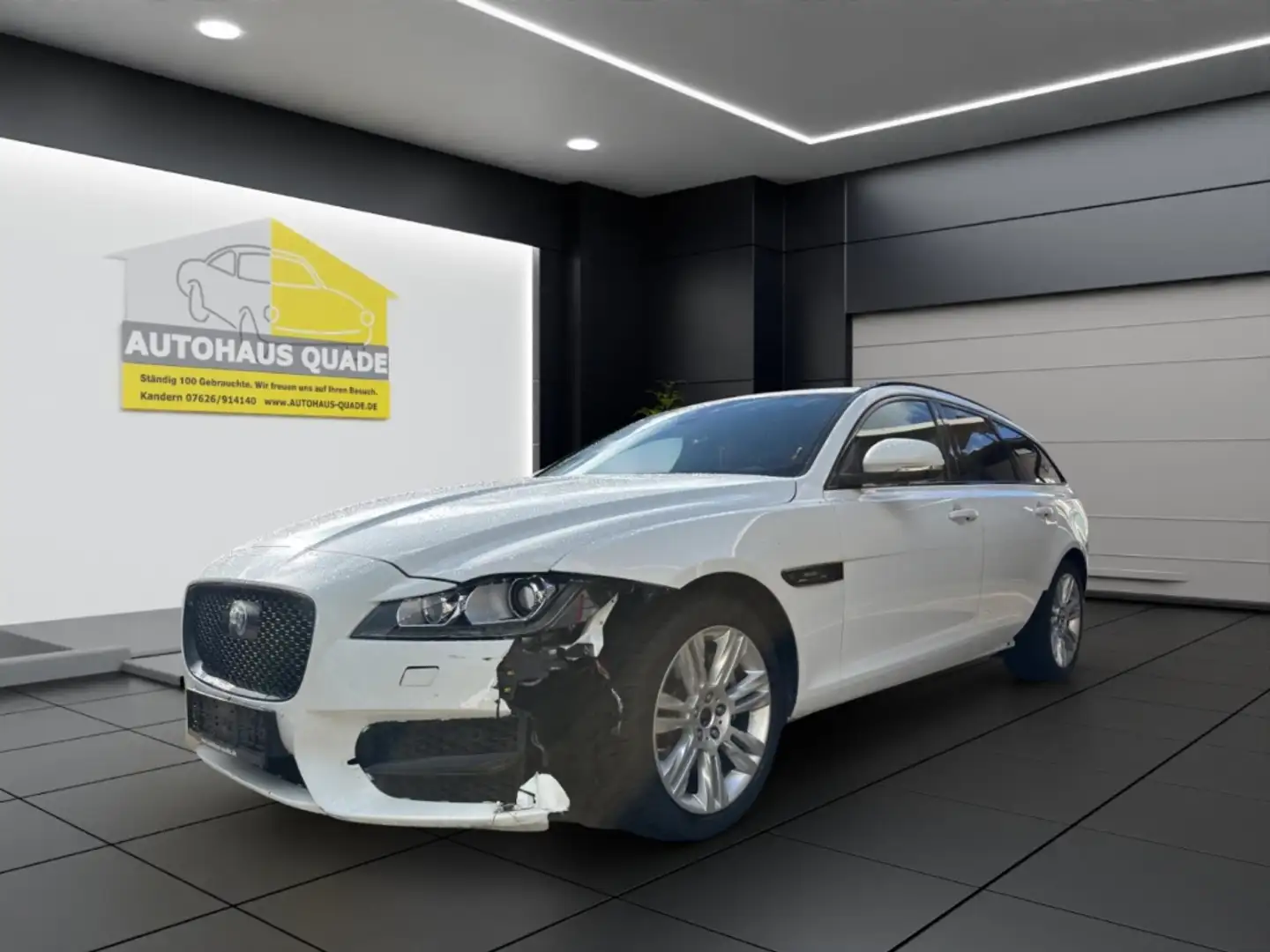 Jaguar XF Sportbrake R-Sport UNFALL/ Export!!! Blanc - 1
