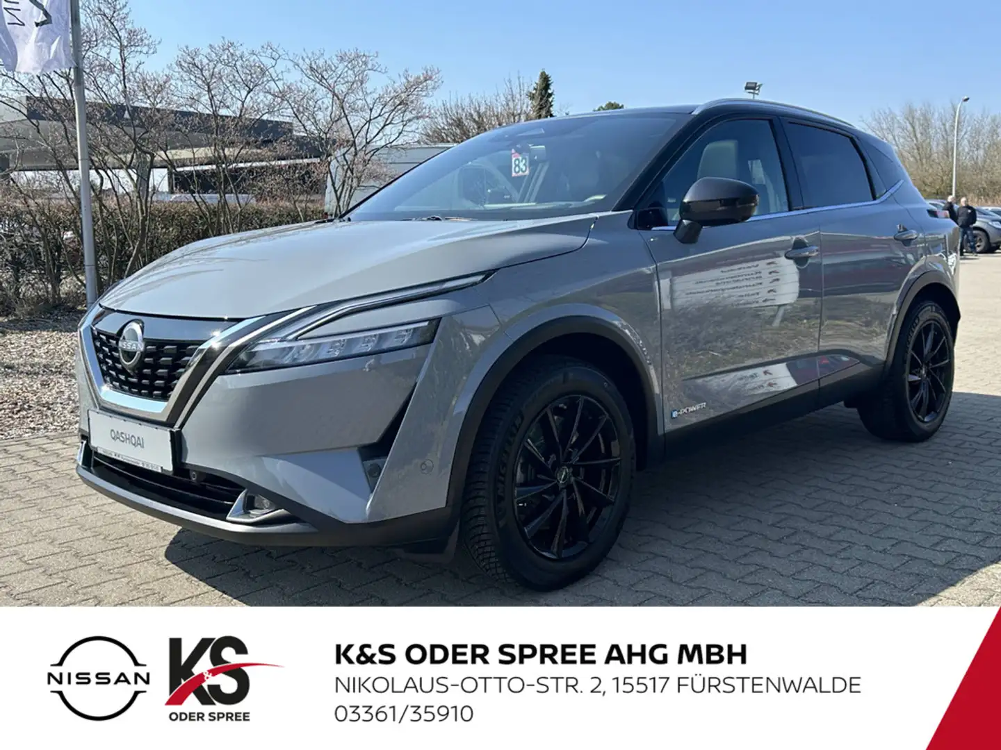 Nissan Qashqai MY22 1.5 VC-T E-POWER 190 PS 4x2 Tekna+ 2 Farben 20' Grau - 1