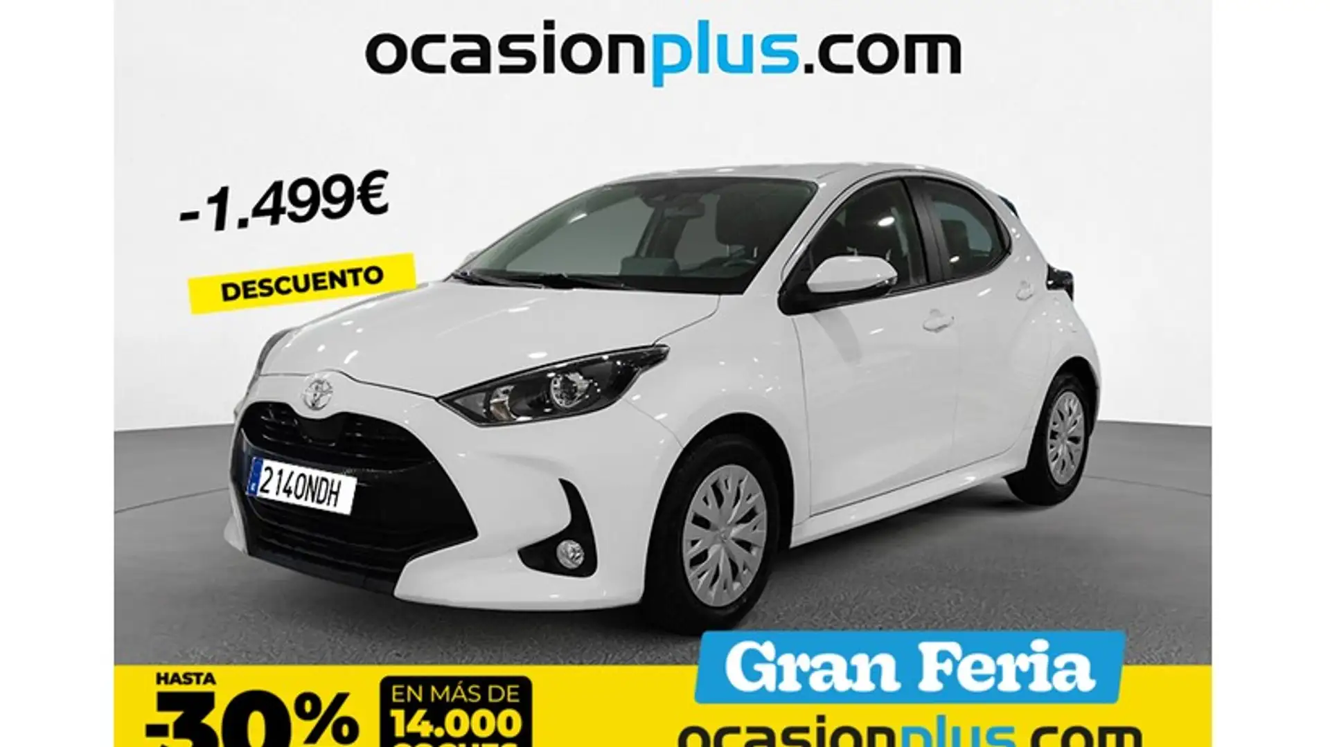 Toyota Yaris 1.0 Active Weiß - 1
