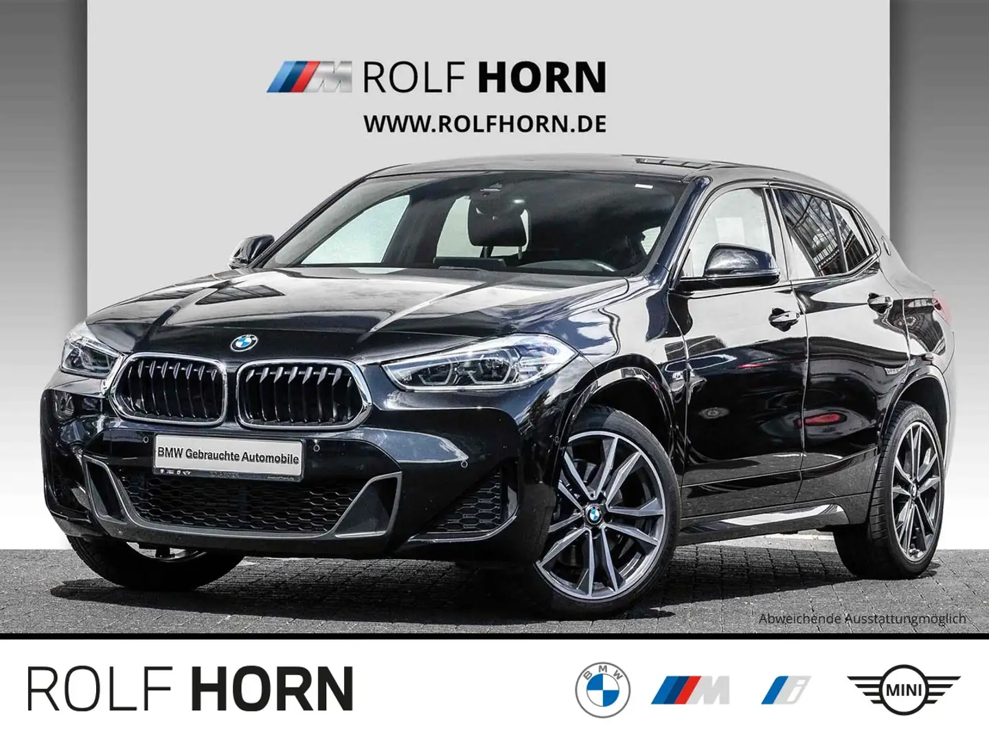 BMW X2 sDrive20d M Sport Autom Navi HUD Klima LED Schwarz - 1