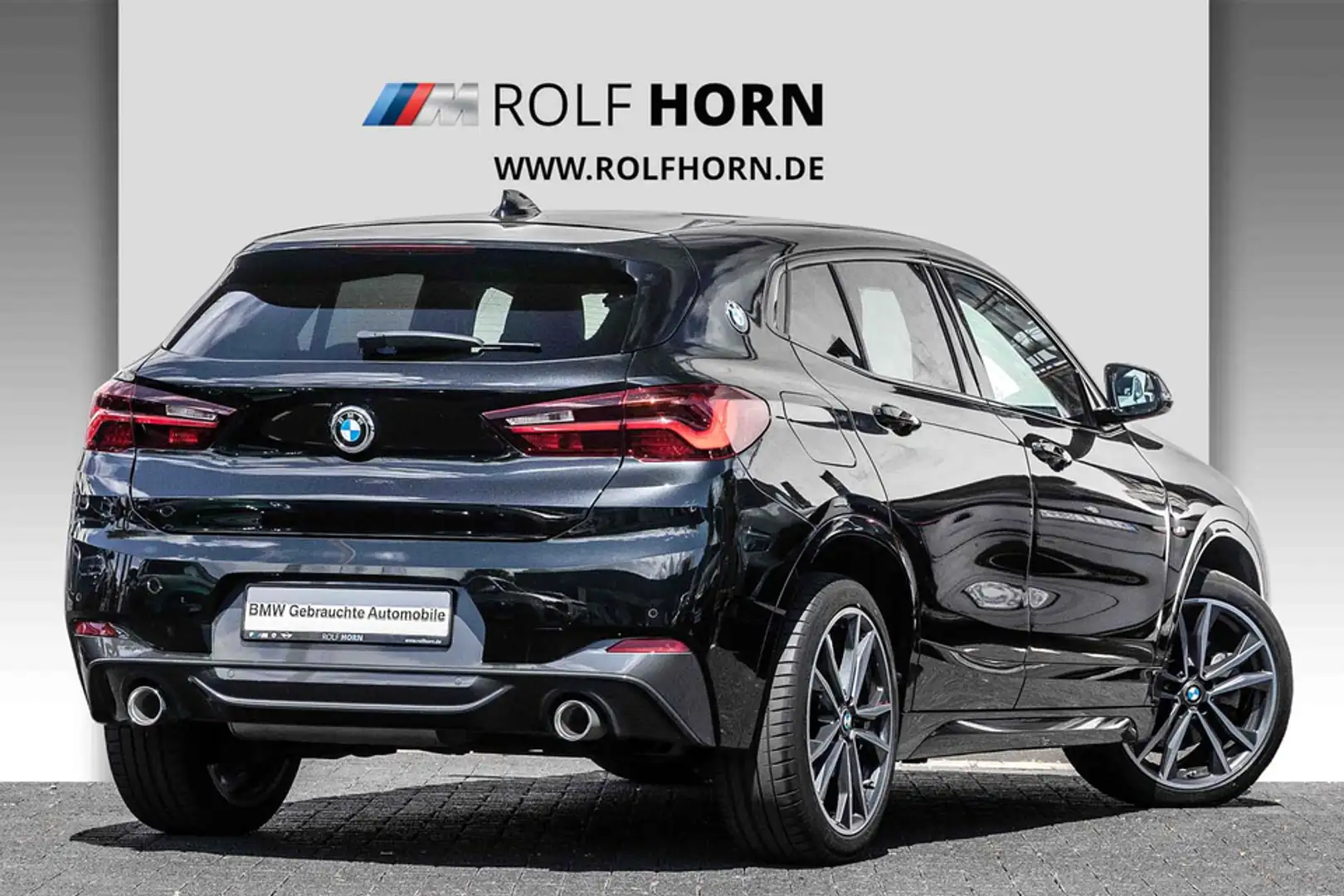 BMW X2 sDrive20d M Sport Autom Navi HUD Klima LED Schwarz - 2