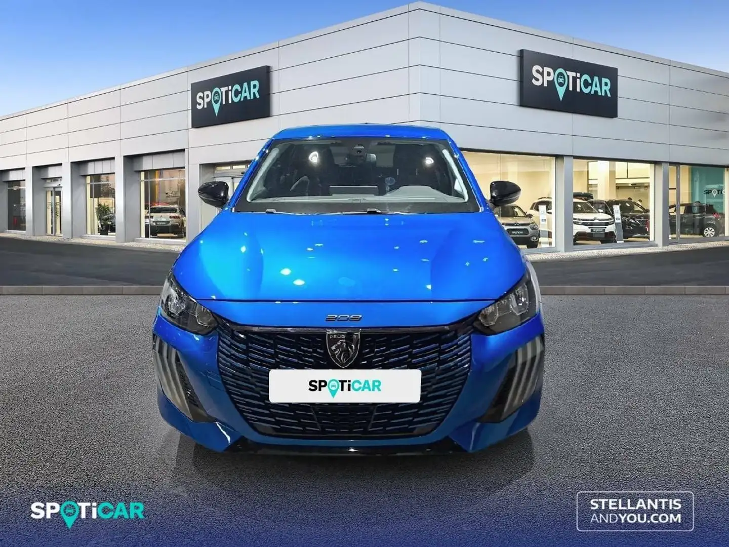 Peugeot 208 1.2 Puretech S&S Allure 100 Bleu - 2