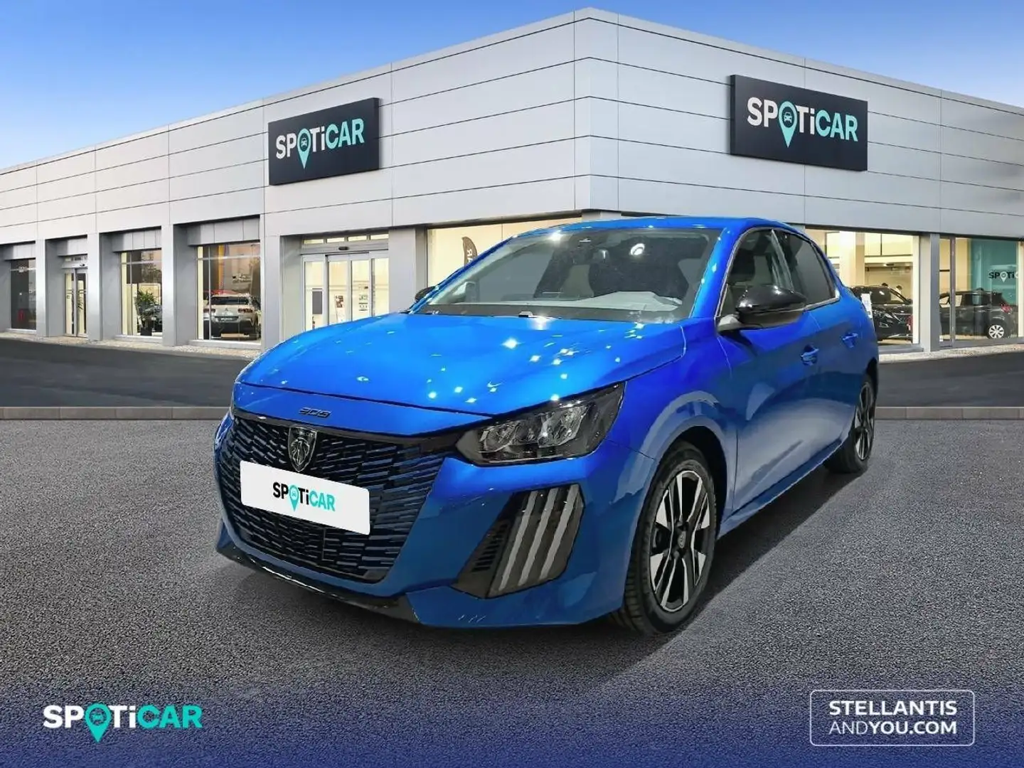 Peugeot 208 1.2 Puretech S&S Allure 100 Bleu - 1