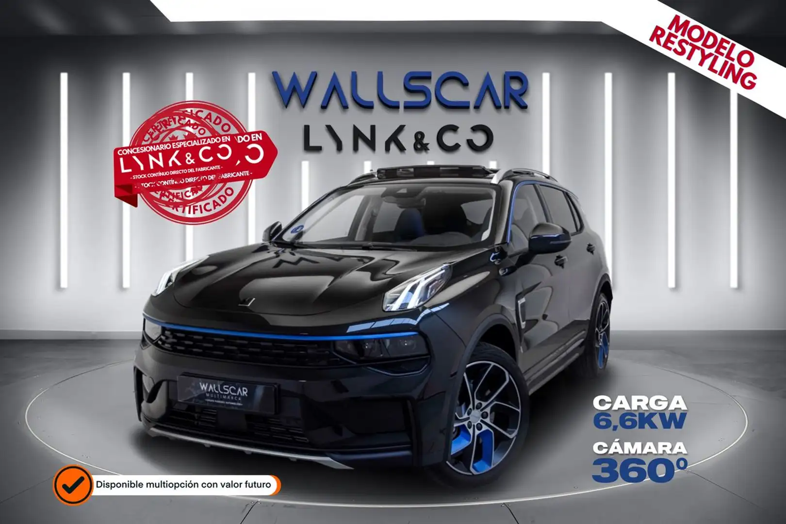 Lynk & Co 01 1 1.5 PHEV 6.6kW Negro - 1