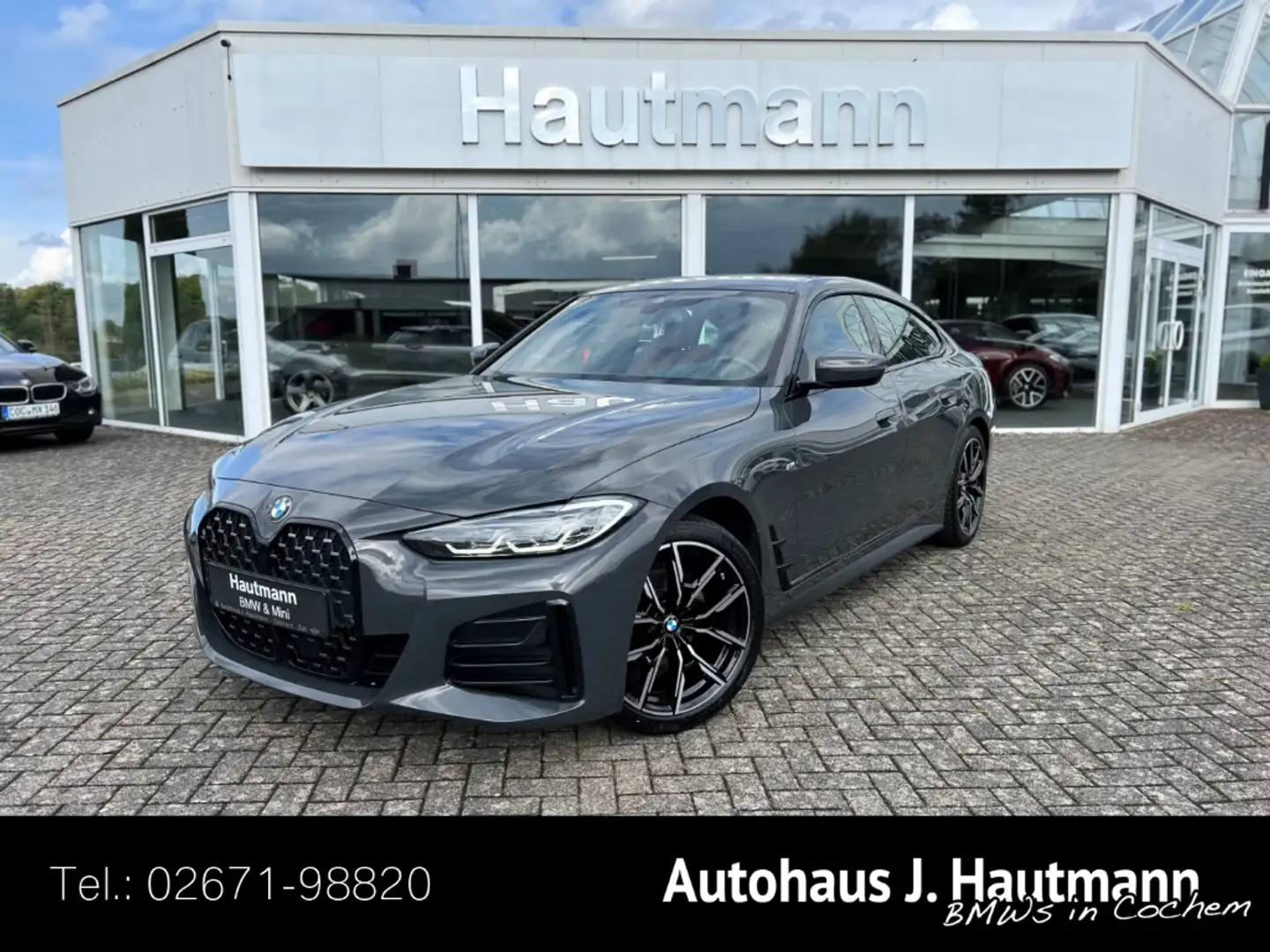 BMW 420 Gran Coupe d xDrive M SPORT +AHK+STH+LM19''+ Gris - 1