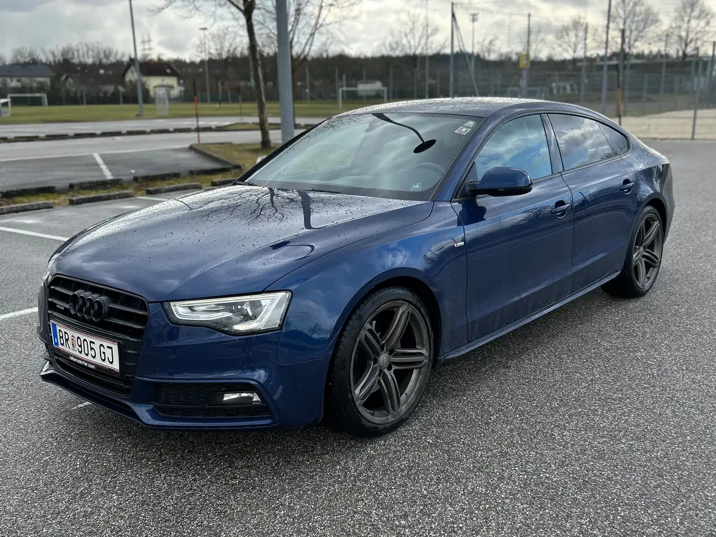 Audi A5 Blau - 1