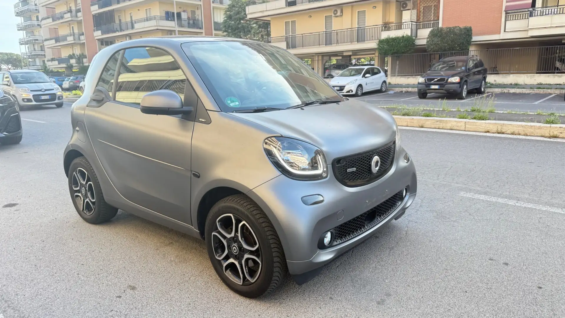 smart forTwo 90 0.9 Turbo twinamic Prime LED NAVI KAMERA PDC BL Grigio - 2