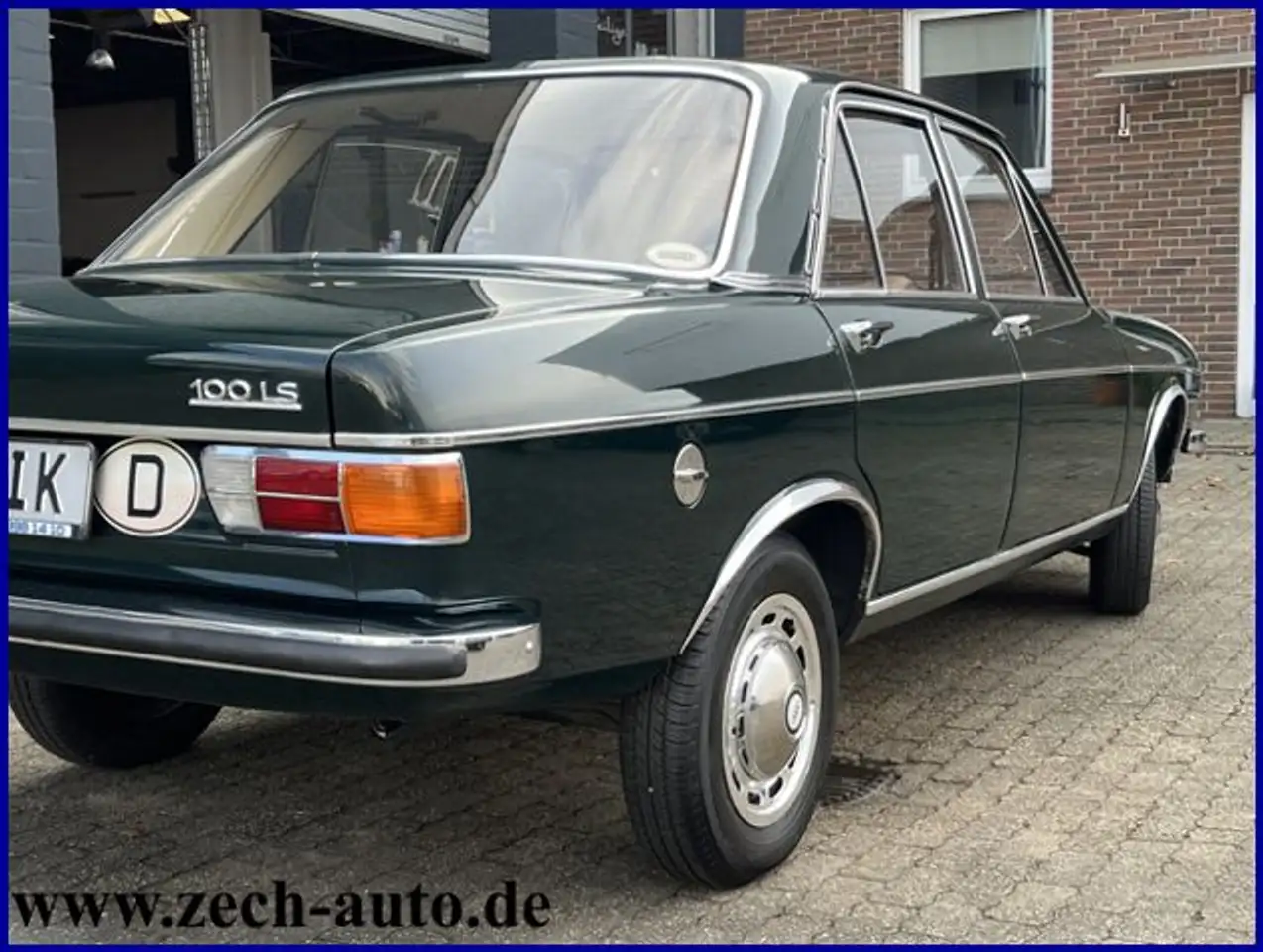 Audi 100 LS mit Pappbrief * 1. Hd.*H- Kennzeichen, foto 12