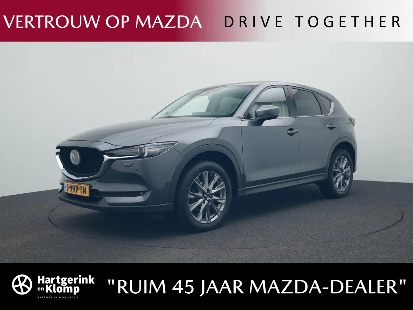 Mazda CX-5 2.0 SkyActiv-G Luxury automaat met Sunroof met weg Gris - 1