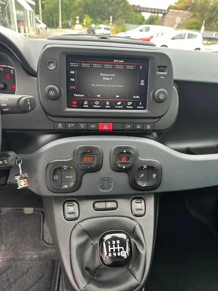 Fiat Panda 1.0i MHEV Clim Auto Carplay Carnet Garantie 12 Mois, миниатюра 14