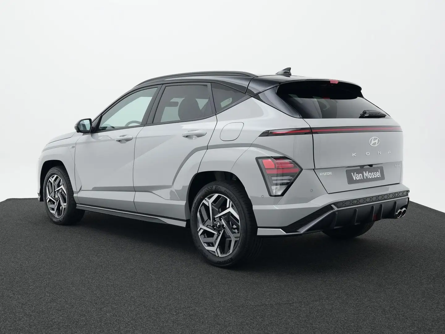 Hyundai KONA 1.6 GDI HEV N Line Sky | Nieuw uit voorraad leverb Grijs - 2