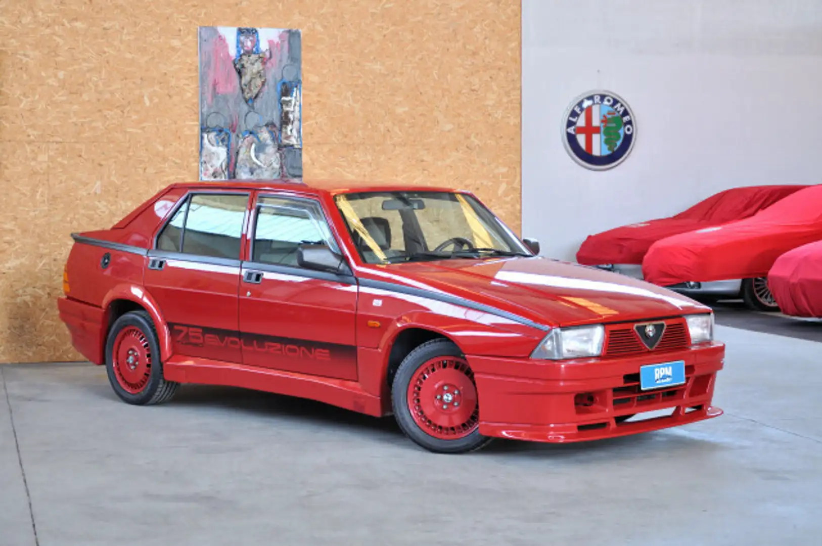 Alfa Romeo 75 1.8i Turbo Evoluzione ASI Clima Rosso - 1