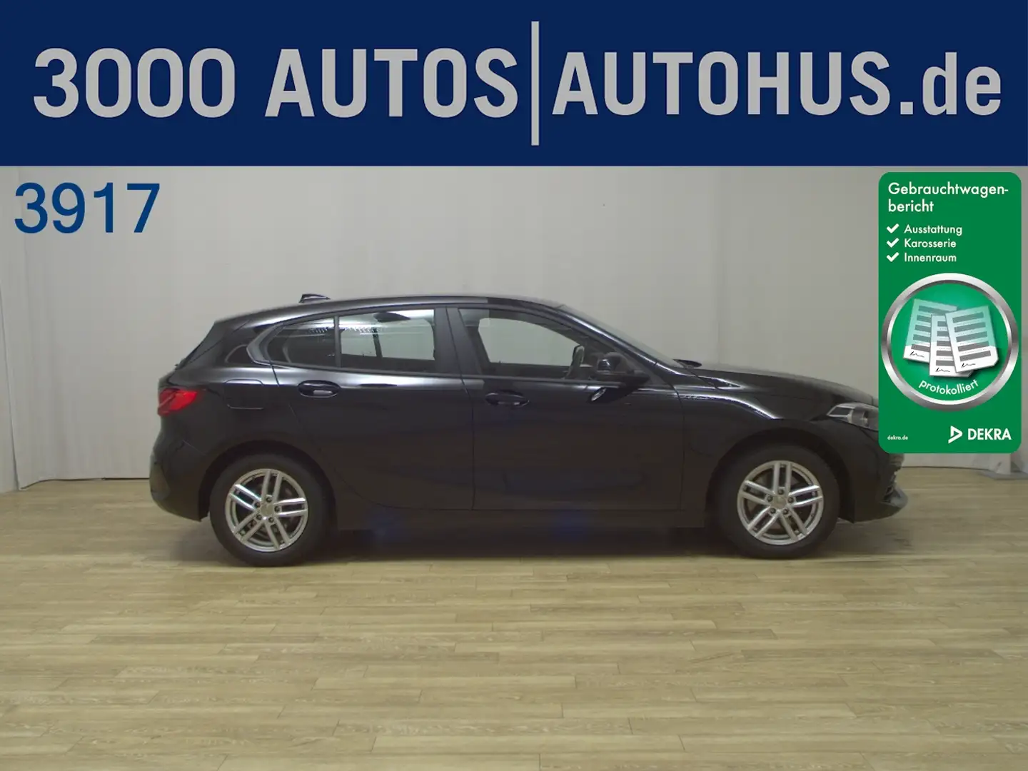 BMW 118 i Advantage Navi LED LC Prof. Shz Schwarz - 1