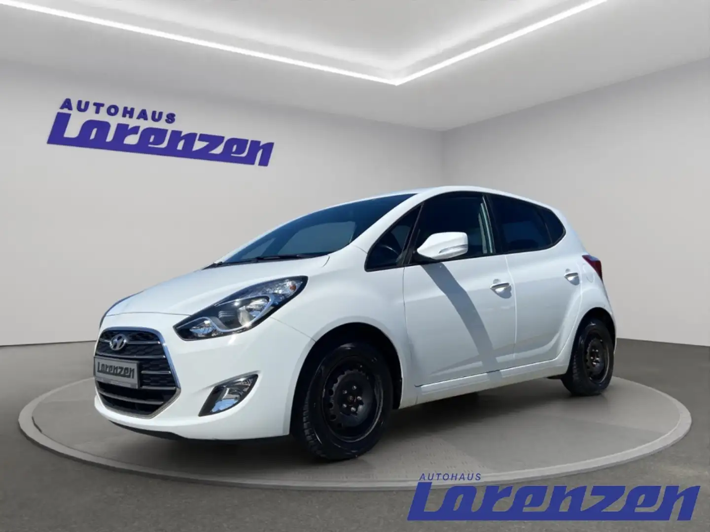 Hyundai iX20 blue Classic 1.4 Klimaautom Alarm Berganfahrass. G Weiß - 1