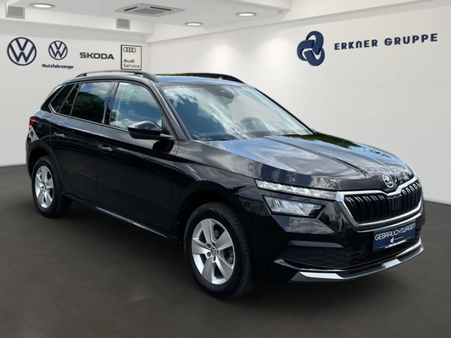 Skoda Kamiq 1.0TSI DSG Ambition LED+TEMPOMAT+SITZHZ+++ Schwarz - 2