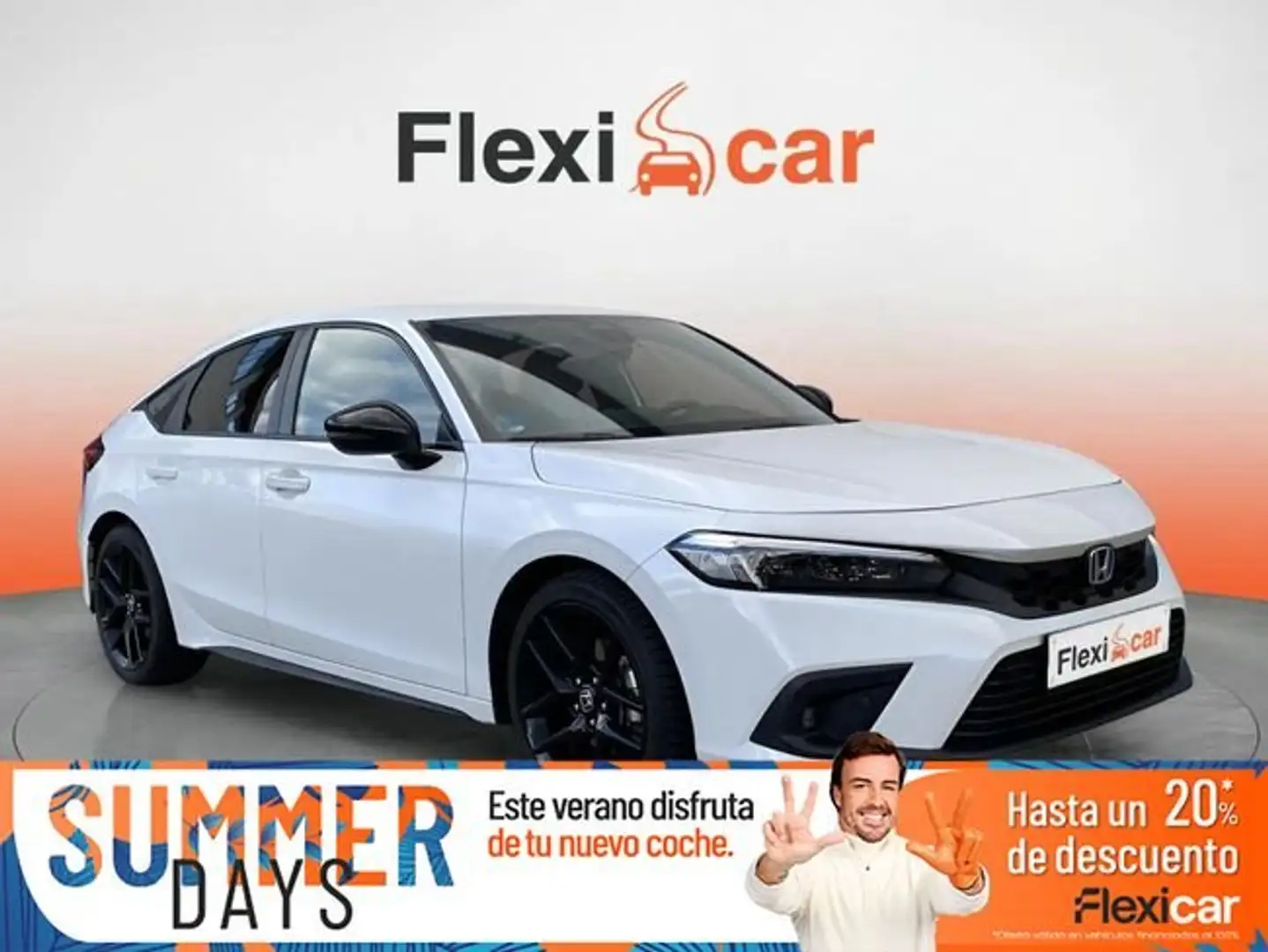 Honda Civic 2.0 i-MMD Sport CVT Alb - 1