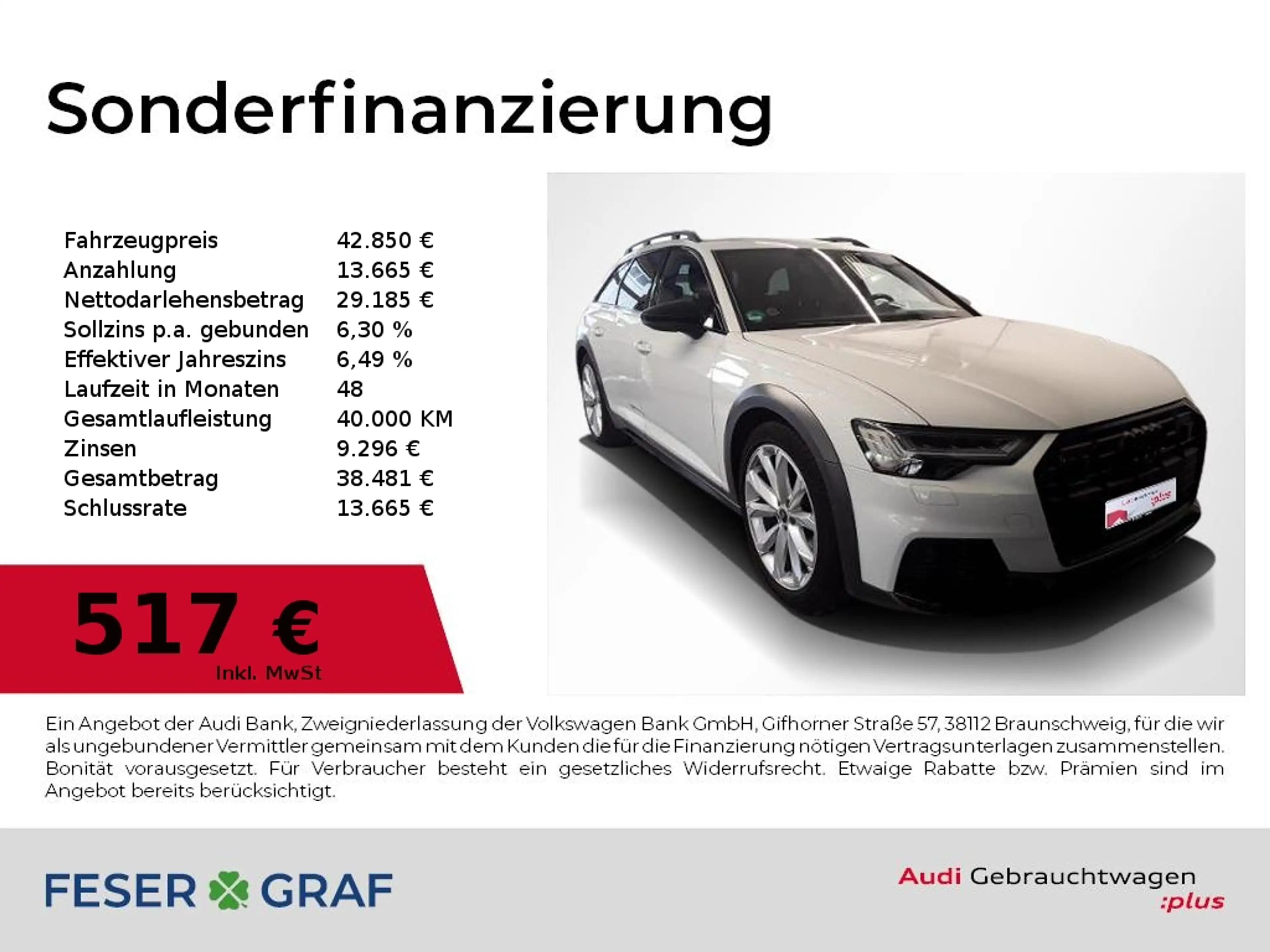 Audi A6 allroad 45 TDI qu AHK,B&O,DynamikAllr,HDMatrix,HUD,Leder,2