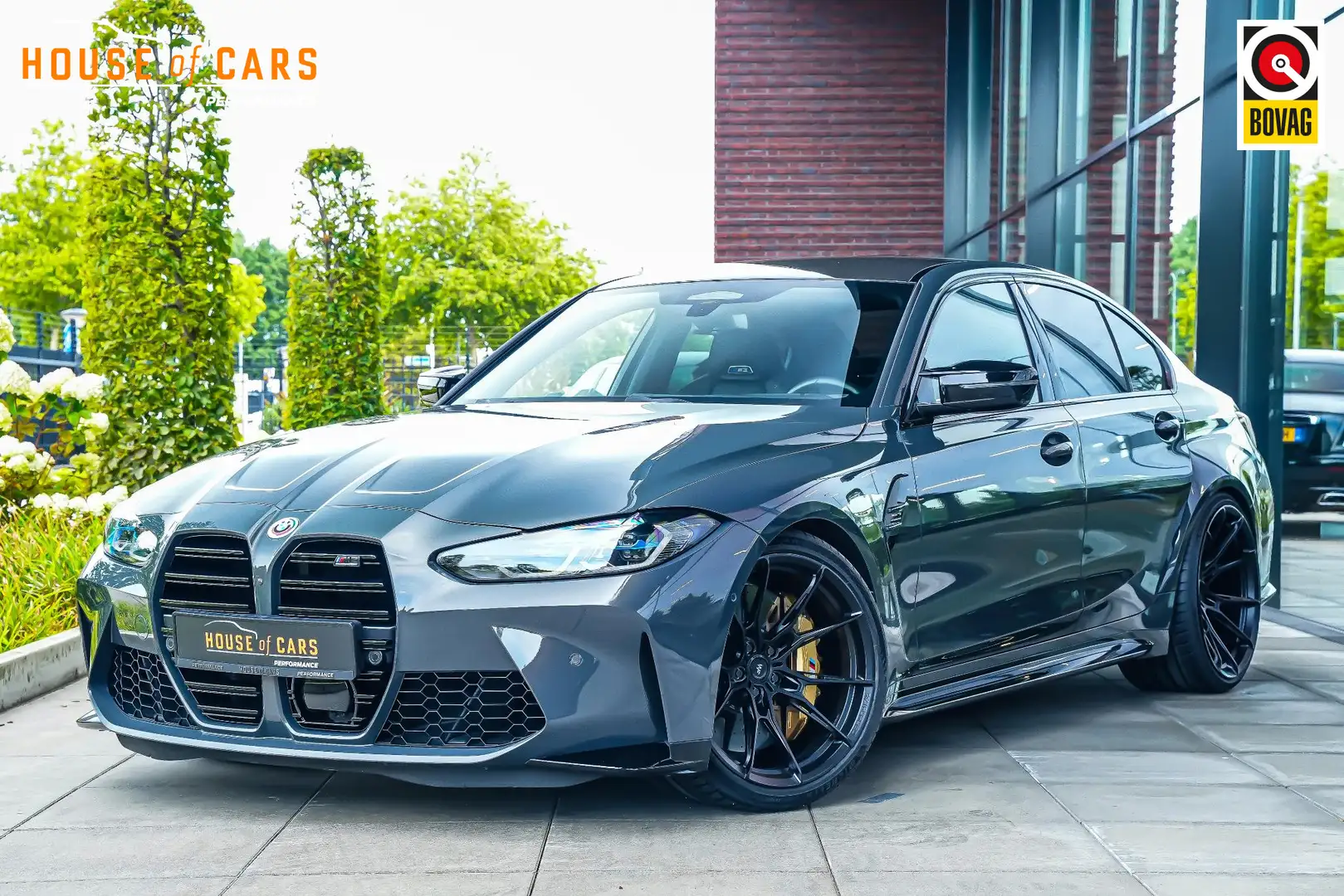 BMW M3 Competition xDrive 510pk |keramisch|dealer onderho Gris - 1