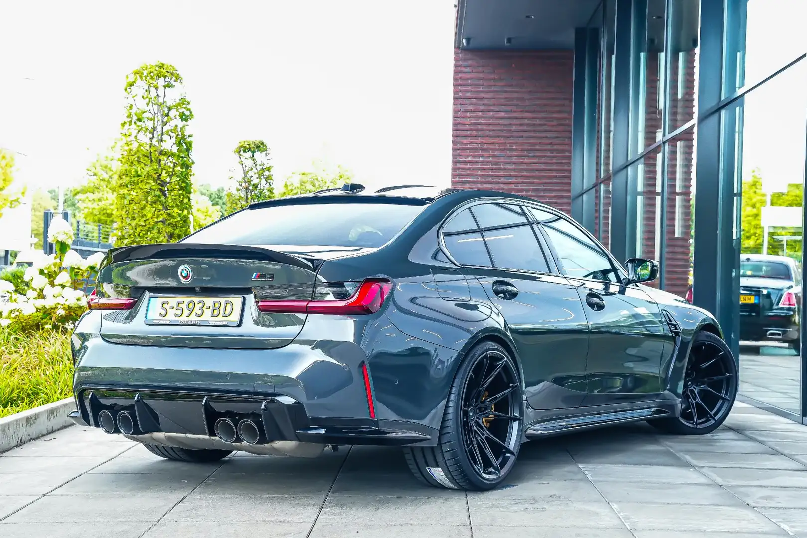 BMW M3 Competition xDrive 510pk |keramisch|dealer onderho Gris - 2