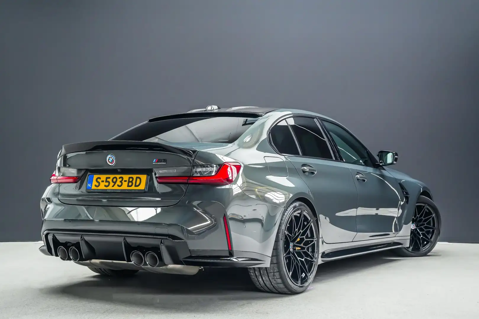 BMW M3 Competition 510pk xDrive |keramisch|dealer onderho Szürke - 2