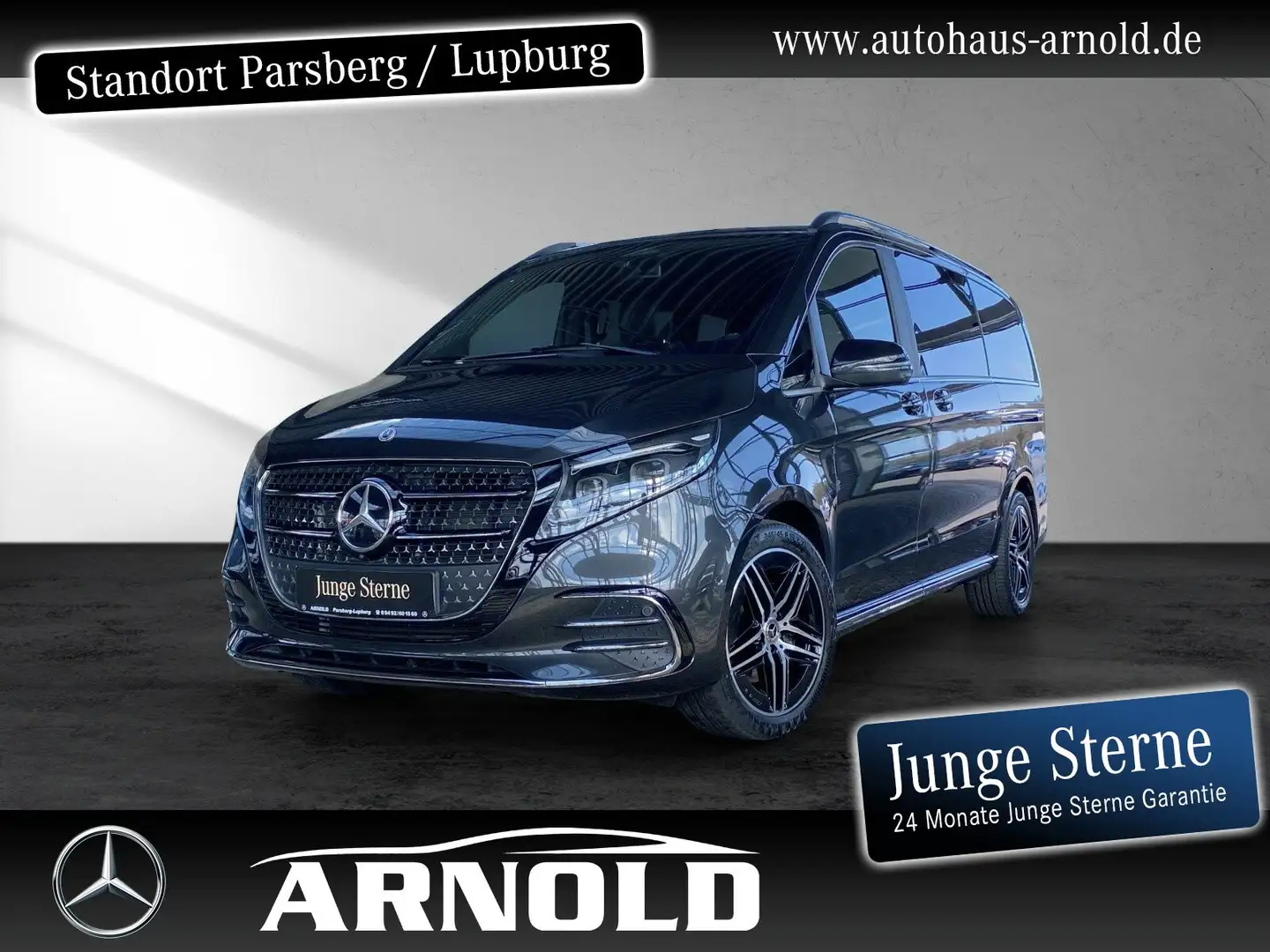 Mercedes-Benz V 300 V 300 d AVANTGARDE Lang AMG L. AHK el-Türen 7-S. Gris - 1