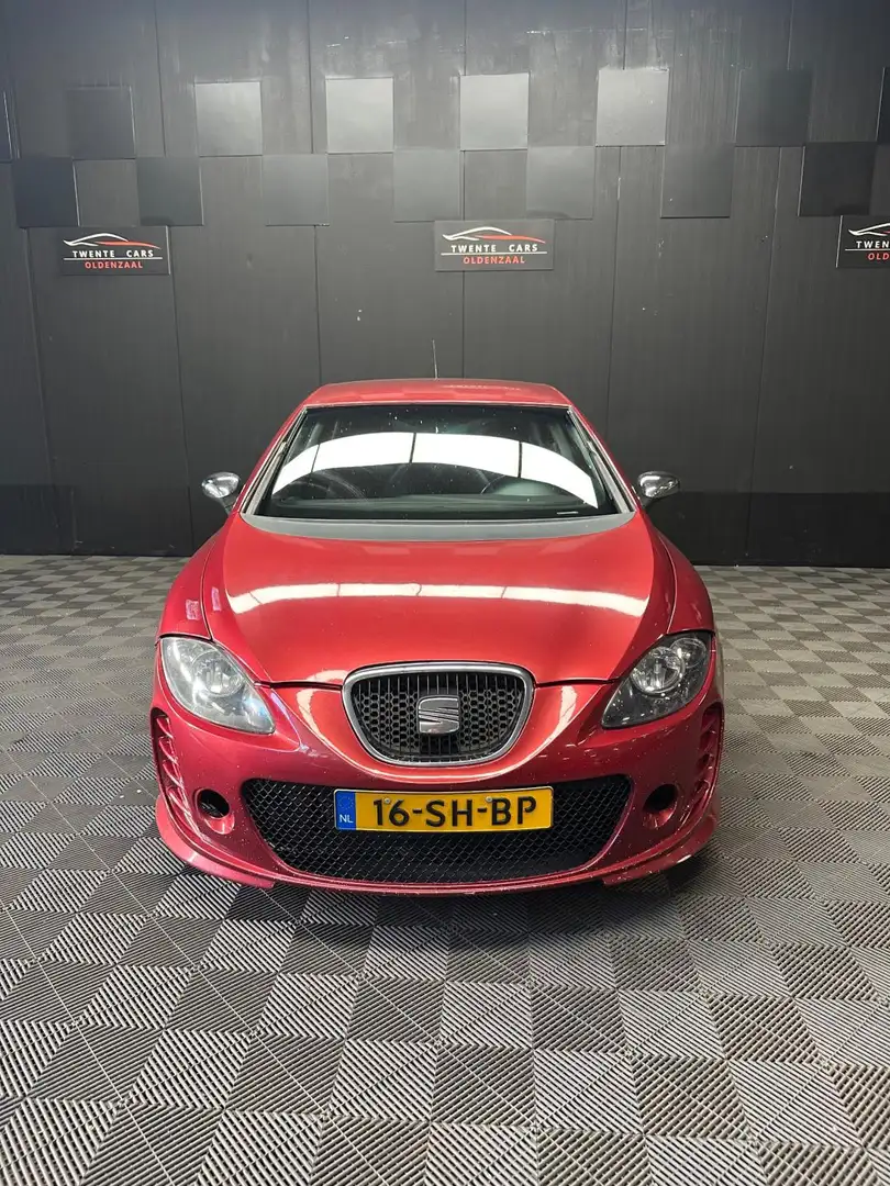 SEAT Leon 2.0 TFSI Sport-up | Android | Clima | Nieuwe APK | Rouge - 2