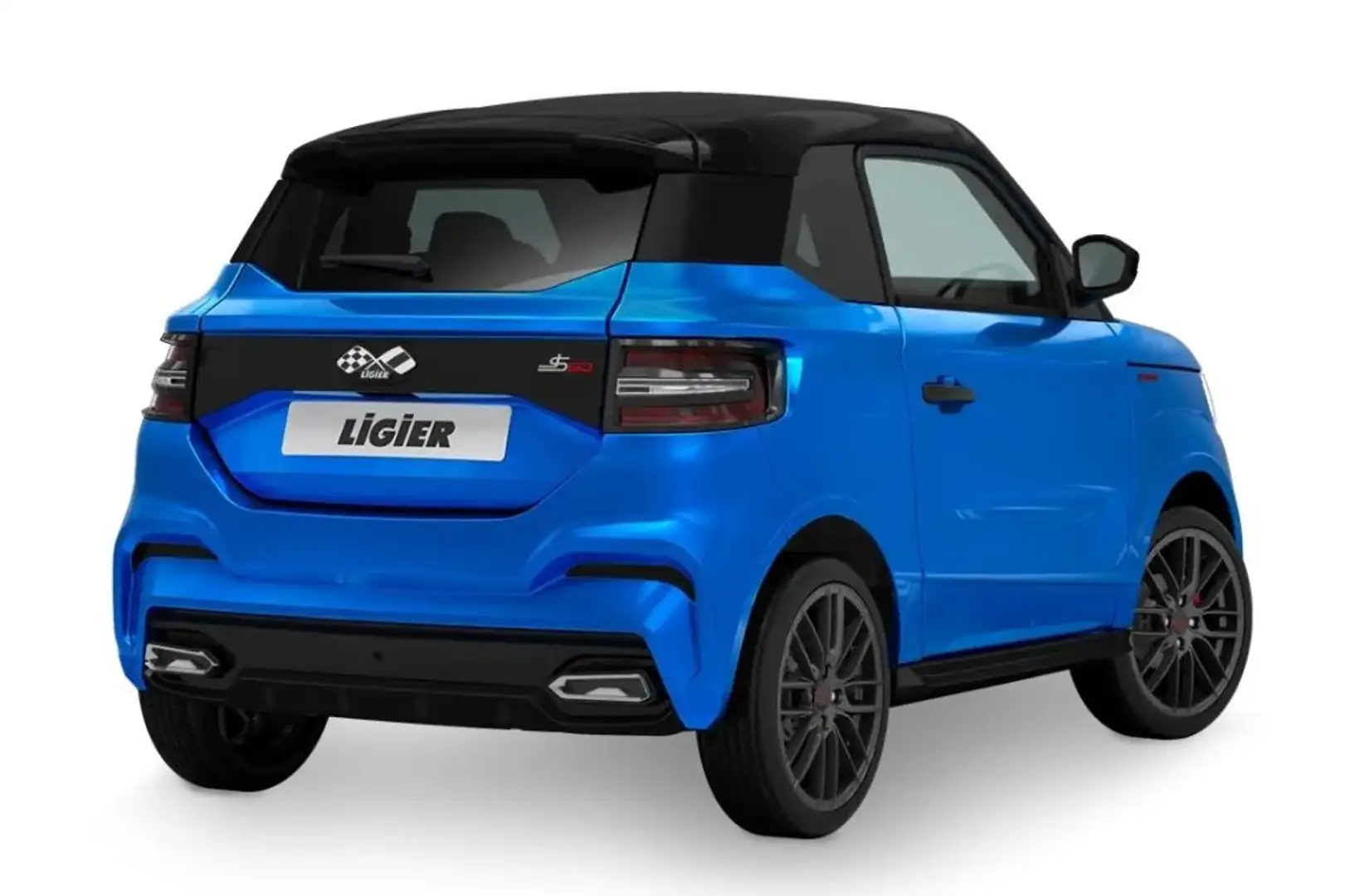 Ligier JS 50 ULTIMATE+Climatizzatore+Servosterzo REVO D+ Euro5+ Blu/Azzurro - 2