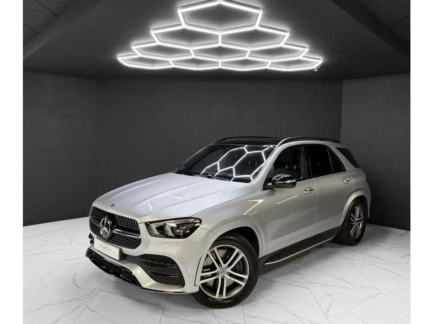 Mercedes-Benz GLE 450 4Matic / BURMESTER / 360 / PANO Argent - 1