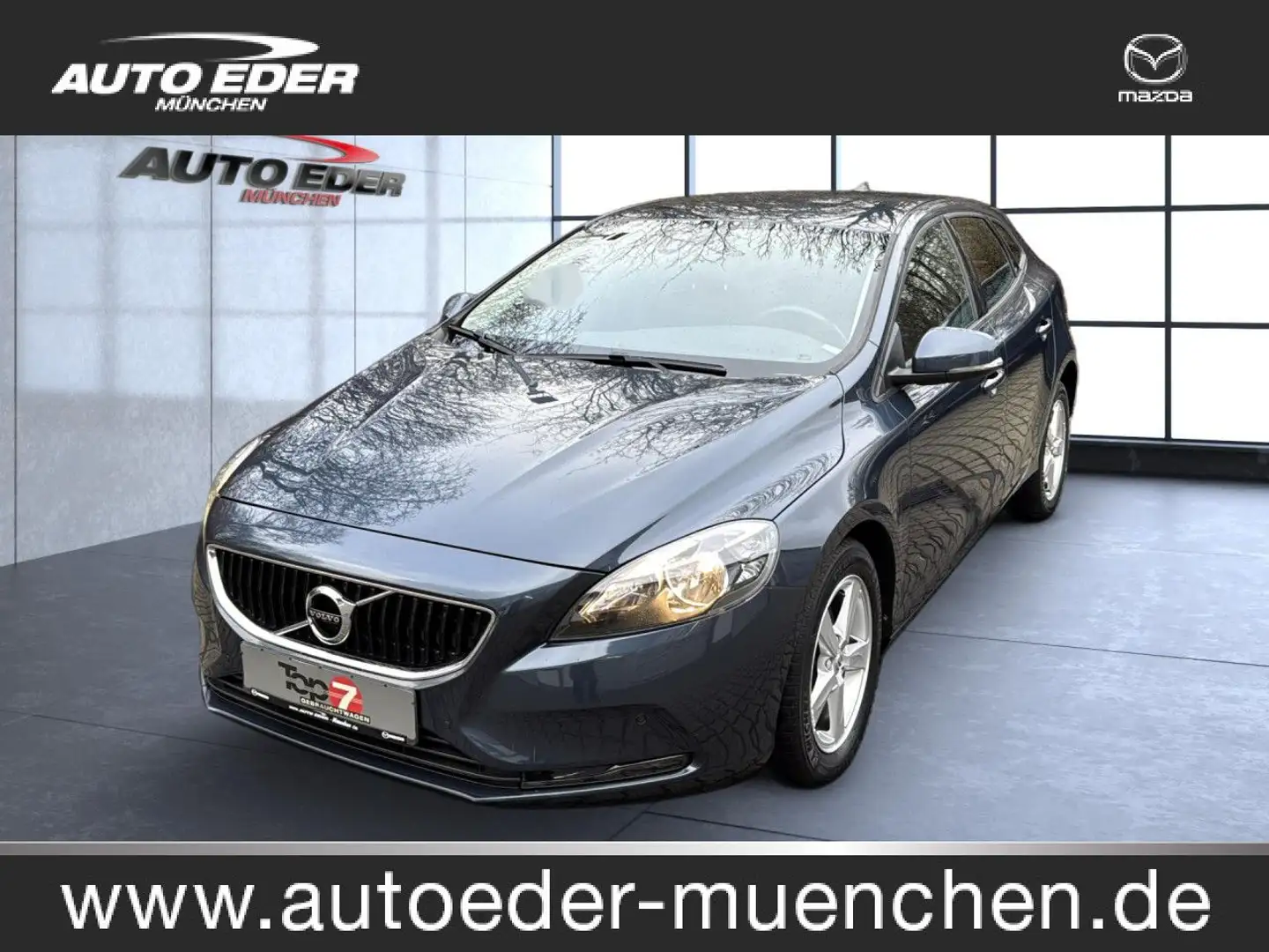 Volvo V40 Kinetic Bluetooth Navi LED Klima Einparkhilfe Bleu - 1