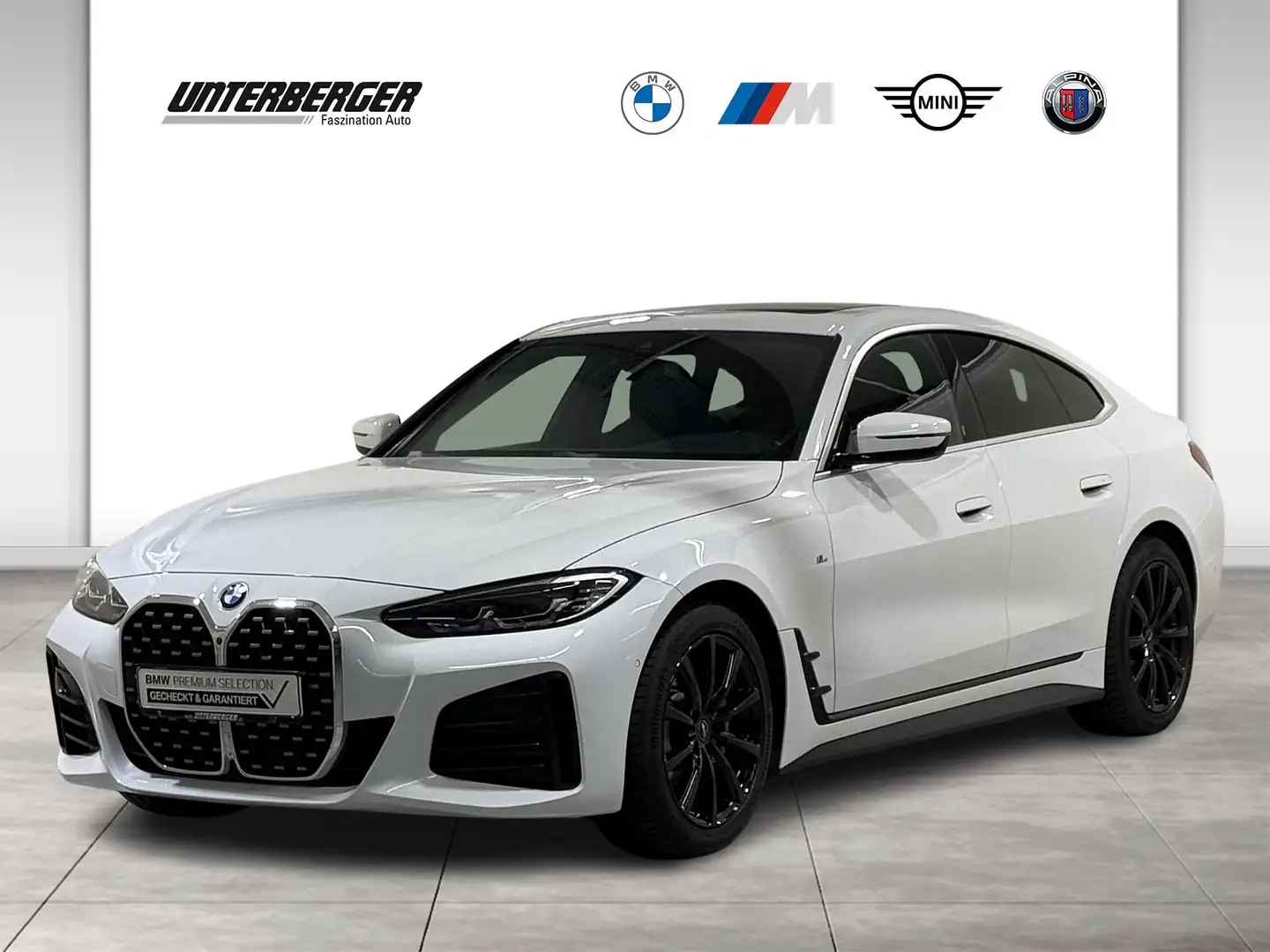 BMW 430 i Gran Coupé M Sportpaket DA PA+ 360° HiFi Blanc - 1